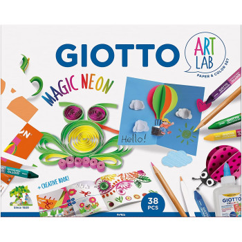 GIOTTO ART 28 PCS LAB FUNNY COLLAGE-GIOCHI CREATIVI- TD Toys