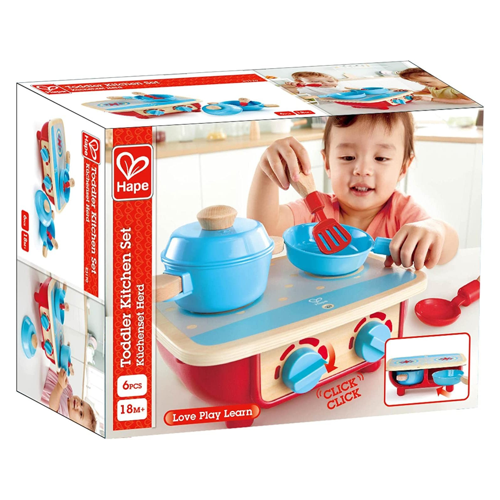 Set cucina per bambini - TOYNAMICS - LEGNO - td-toys.it