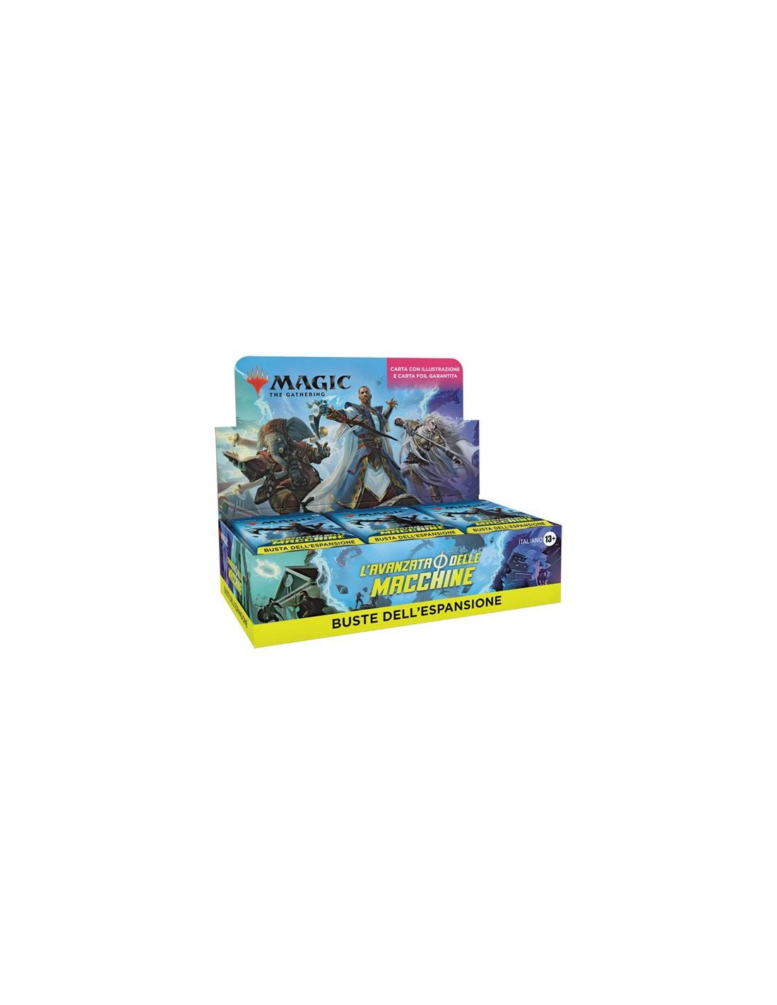 Magic The Gathering L Avanzata delle Macchine SetBooster Bosta singola - WIZARDS - BOARD GAMES' - td-toys.it