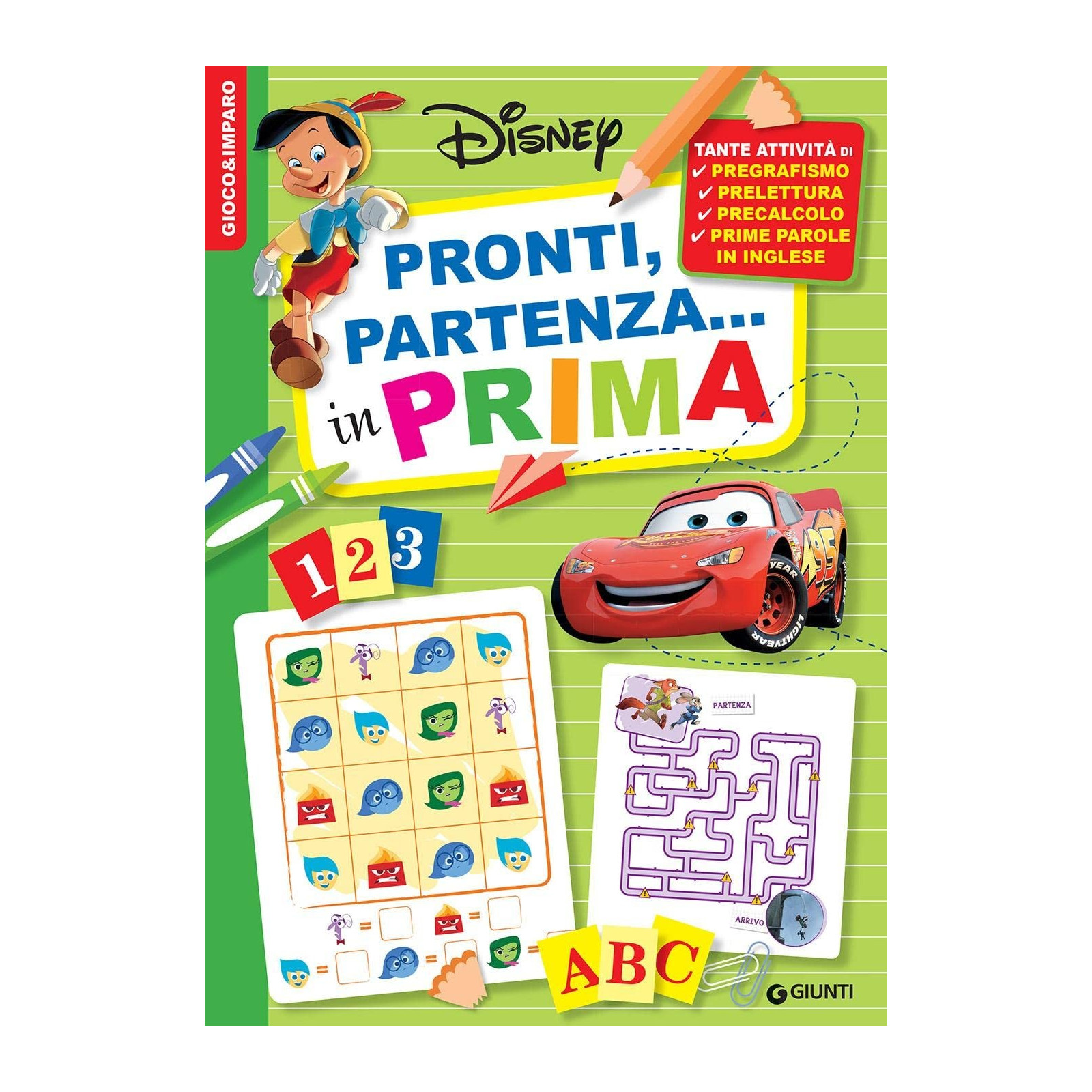 Gioco & imparo. Pronti, partenza... in p - WALT DISNEY COMPANY ITALIA - LIBRI - td-toys.it