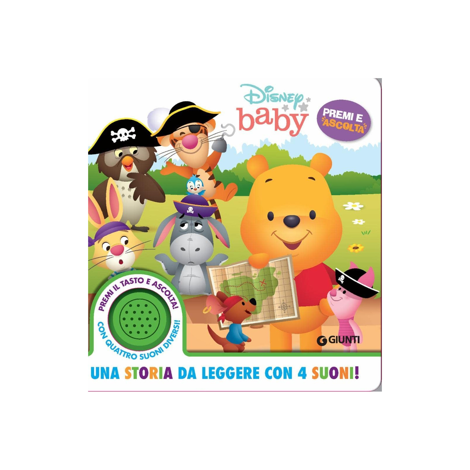 Disney baby. Premi e ascolta. Ediz. a co - WALT DISNEY COMPANY ITALIA - BOOKS - td-toys.it