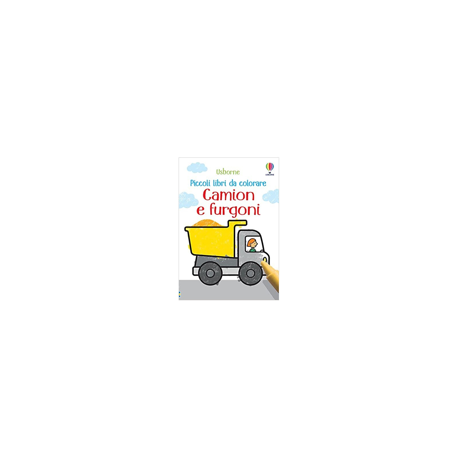 Camion e furgoni. Piccoli libri da colorare - USBORNE - LIBRI - td-toys.it