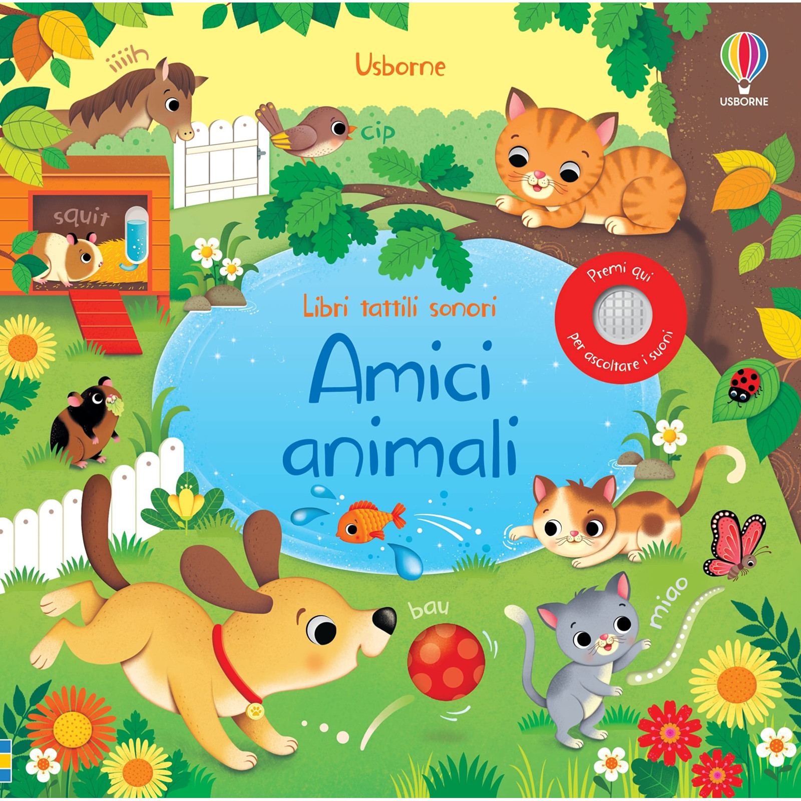 Amici animali. Libri tattili sonori. Edi-LIBRI