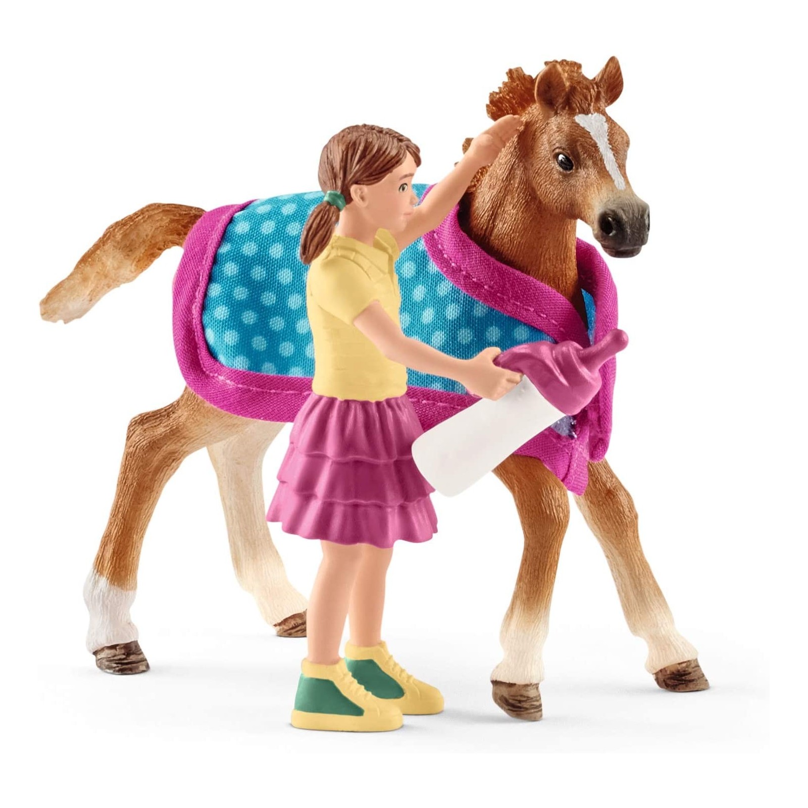 Puledro con coperta - SCHLEICH - UNISEX - td-toys.it