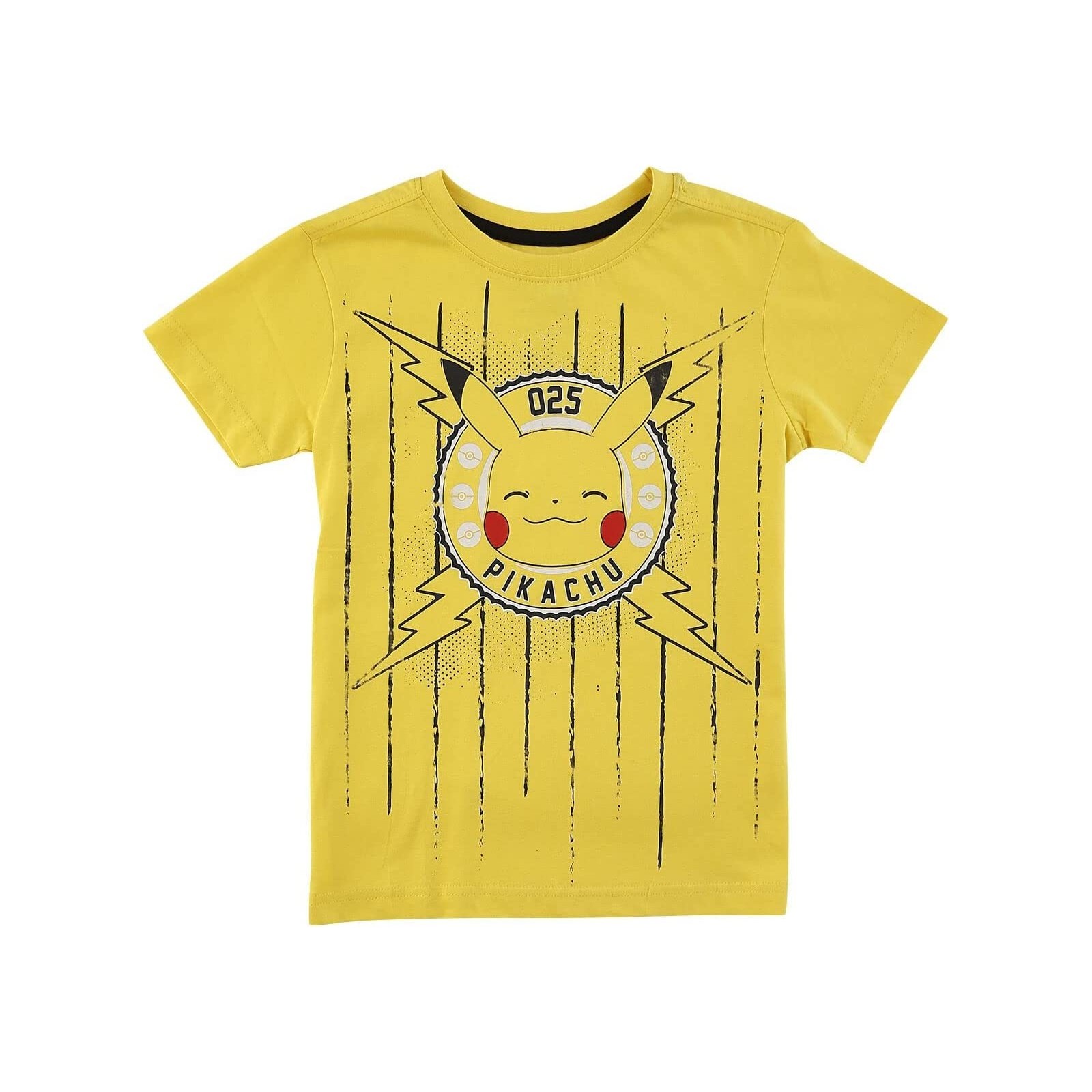 Pokémon - Funny Pika - Boys Short Sleeved T-shirt - 134/140 - DIFUZED - T-SHIRTS - td-toys.it