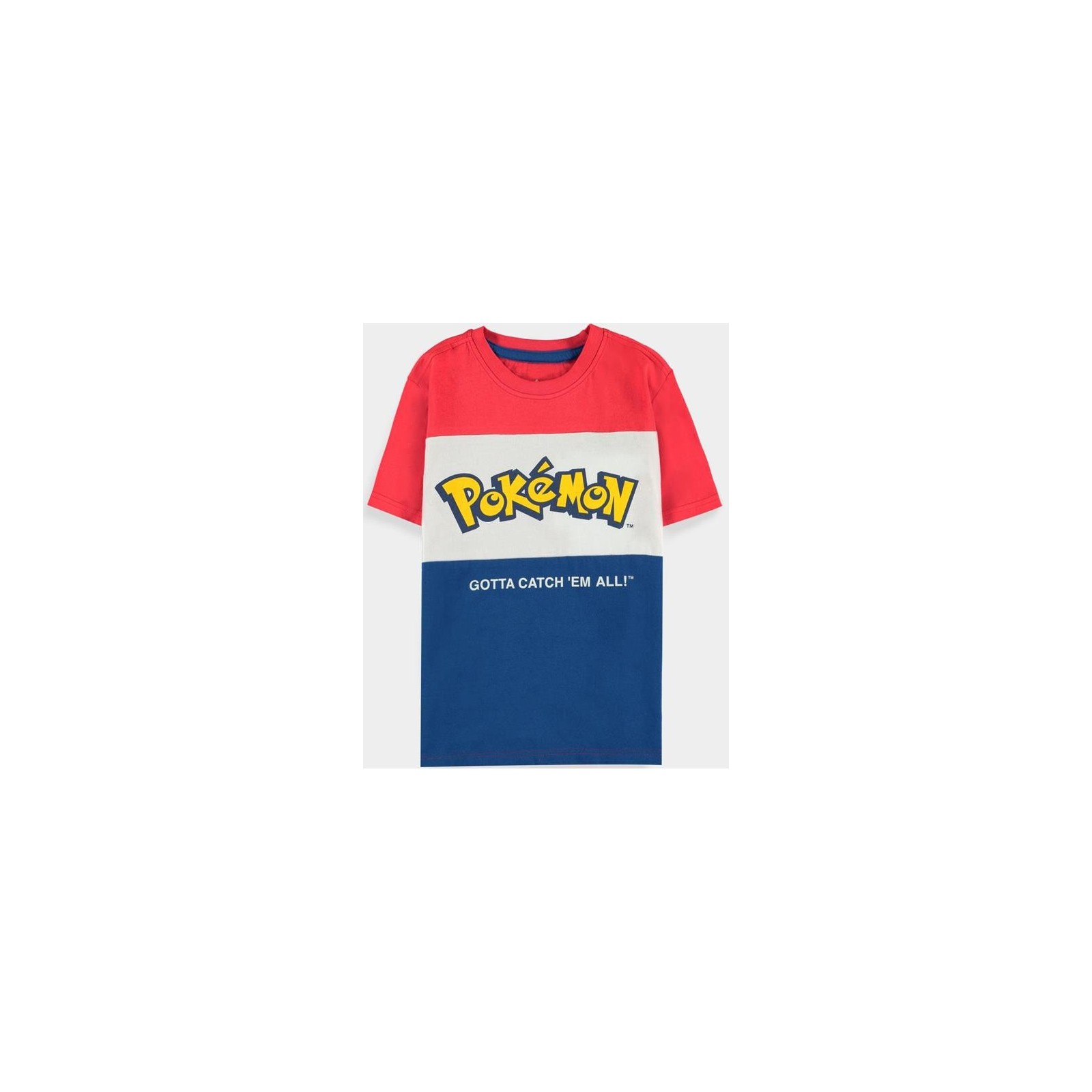 Pokémon - Core Logo Cut & Sew - Boys Short Sleeved T-shirt - 146/152 - DIFUZED - T SHIRT - td-toys.it