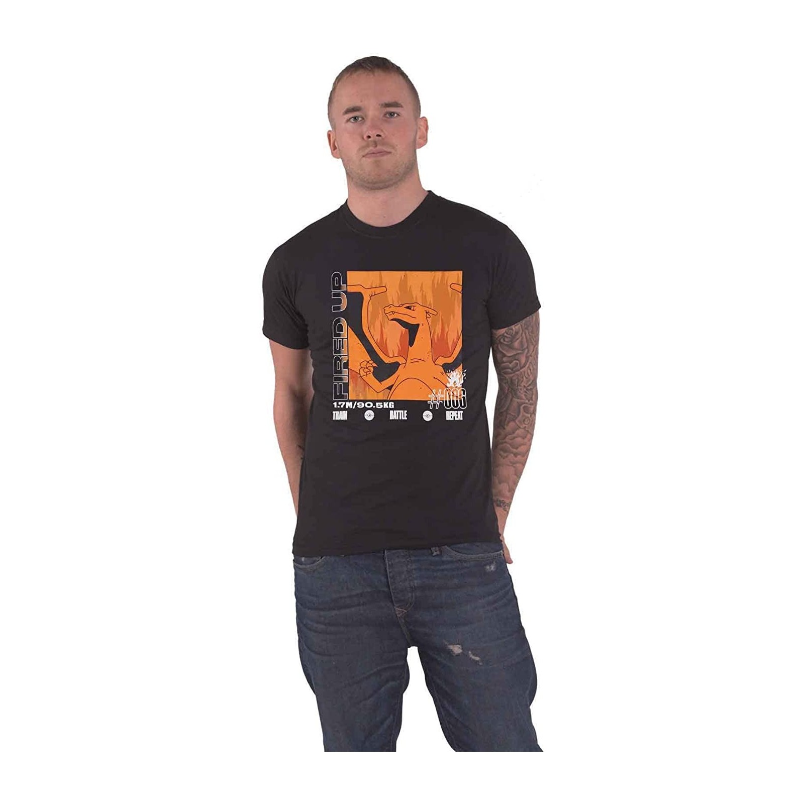 Pokémon - Charizard - Men's Short Sleeved T-shirt - M - DIFUZED - T SHIRT - td-toys.it