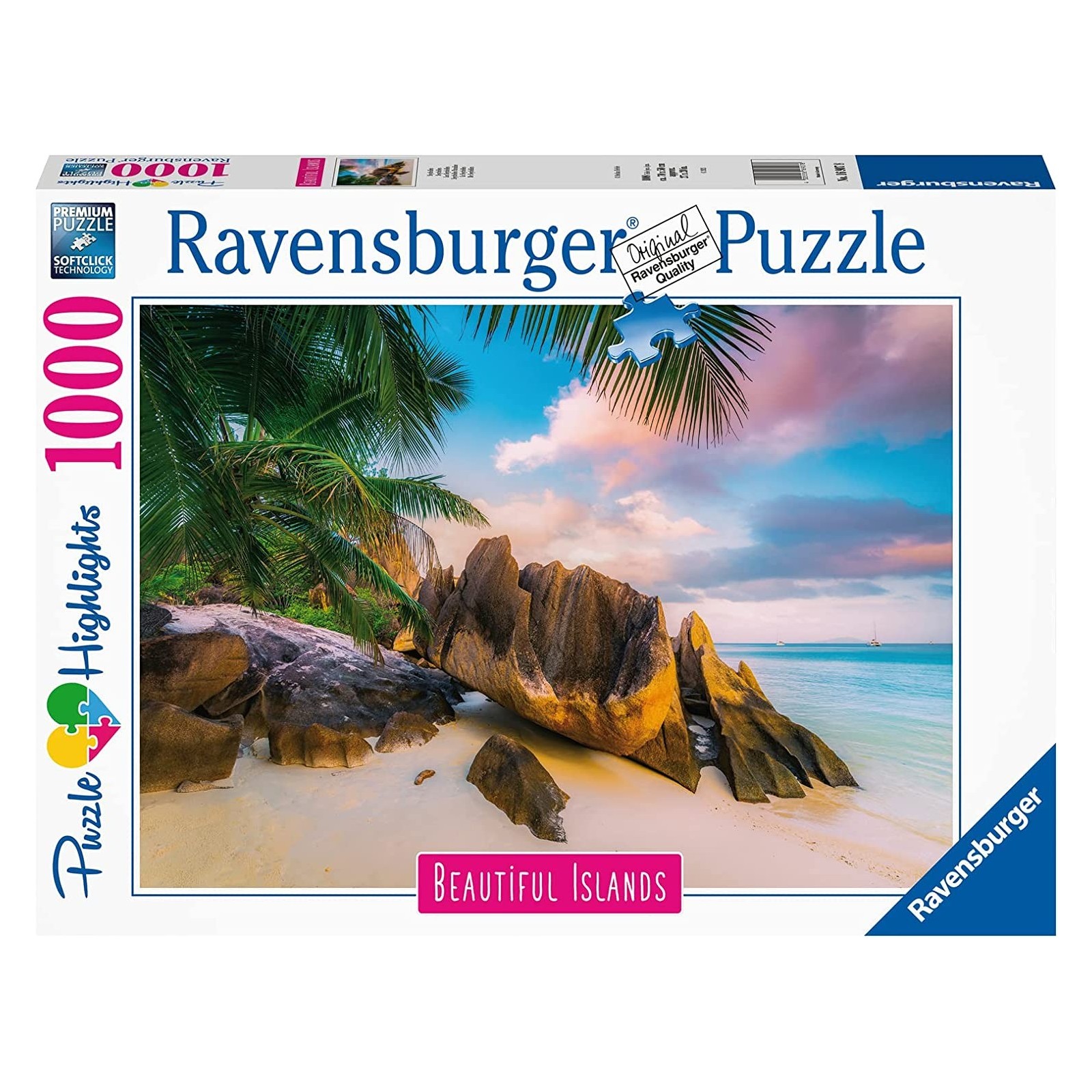 Le Seychelles 1000 pz - Ravensburger - PUZZLE - td-toys.it