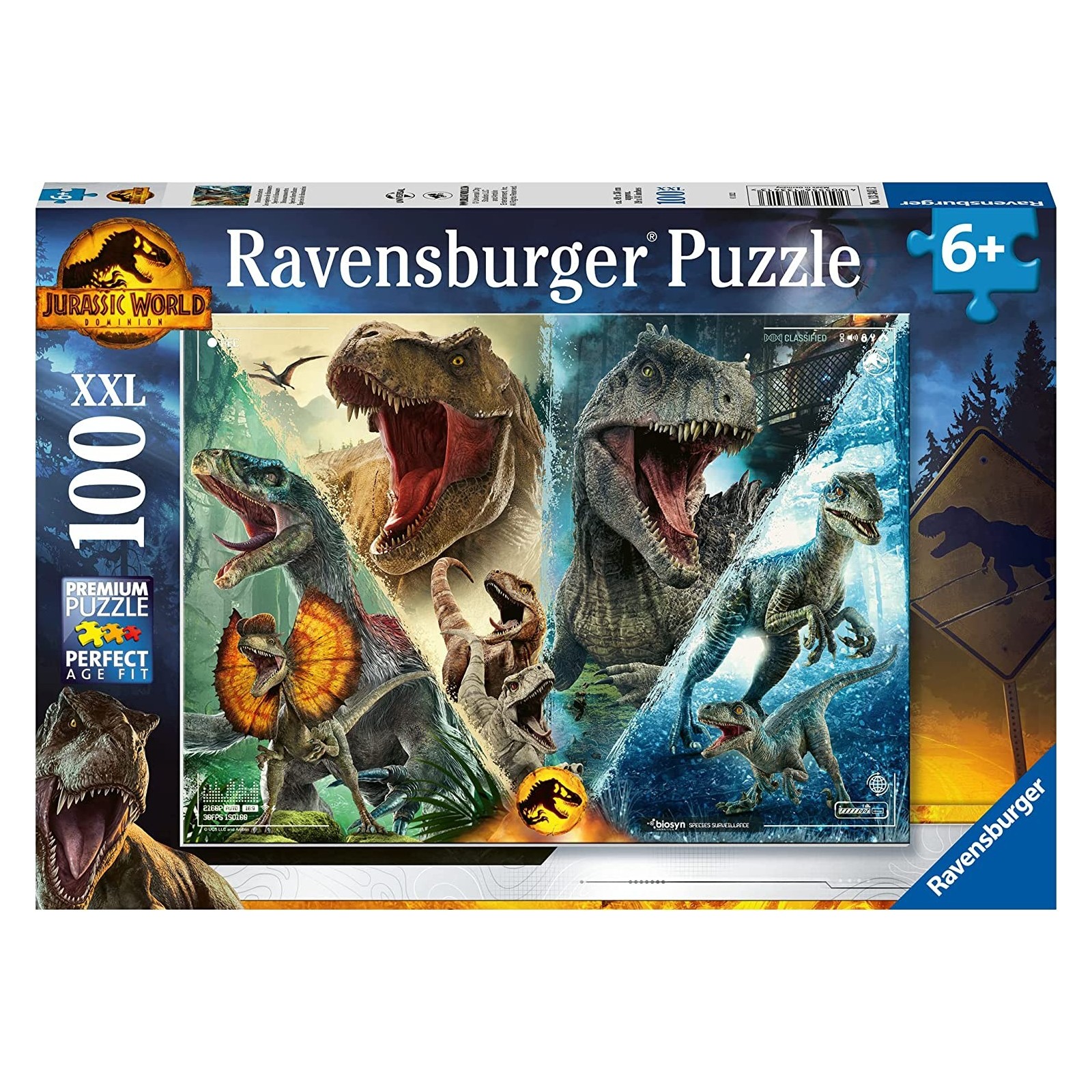 Jurassic World 100 pz - Ravensburger - PUZZLE - td-toys.it