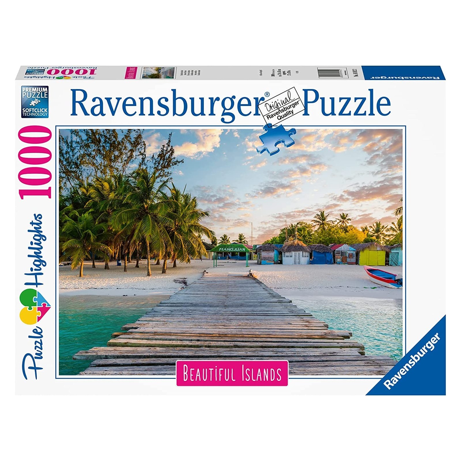 Isola Caraibica 1000 pz - Ravensburger - PUZZLE - td-toys.it