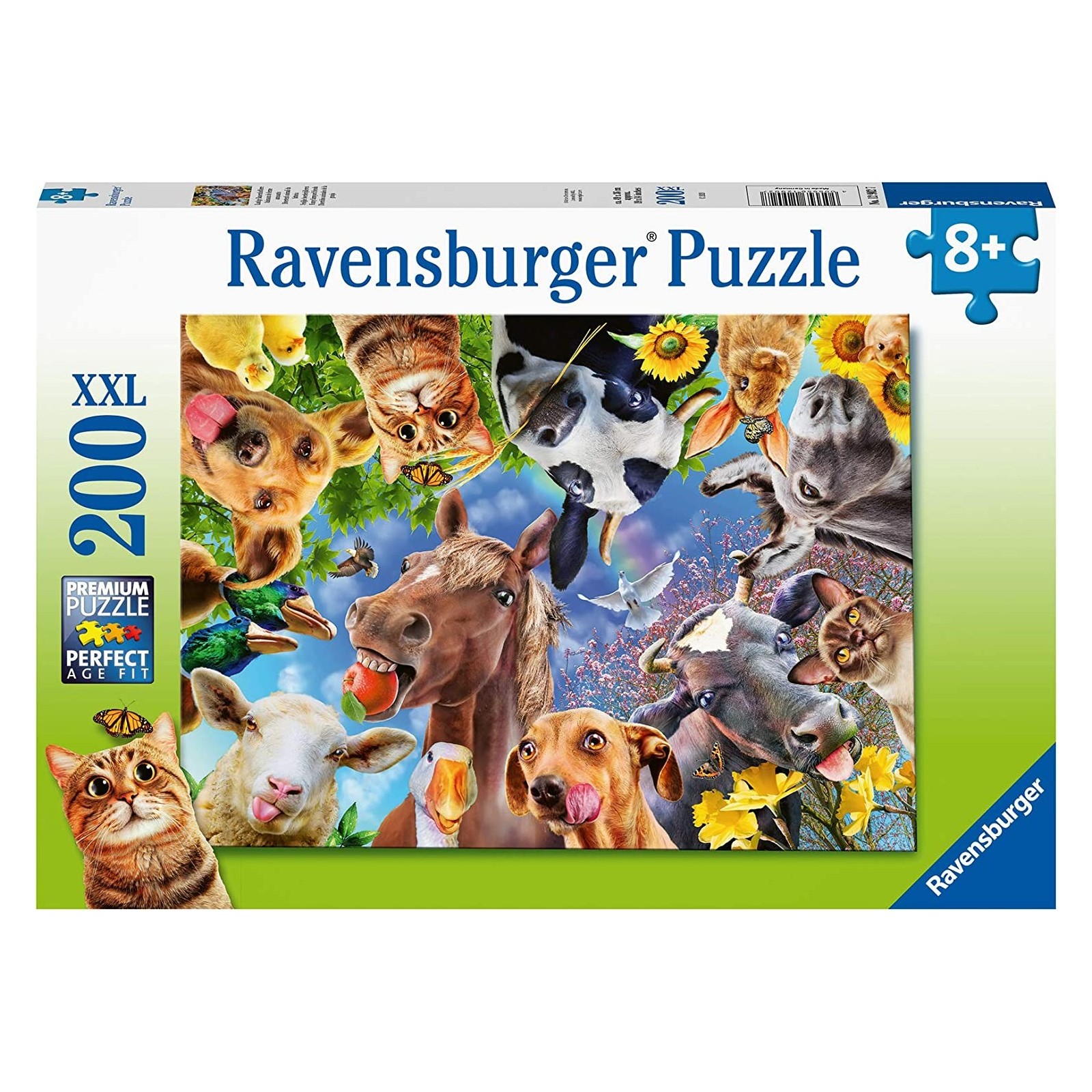 Divertenti animali da fattoria 200 pz - Ravensburger - PUZZLE - td-toys.it