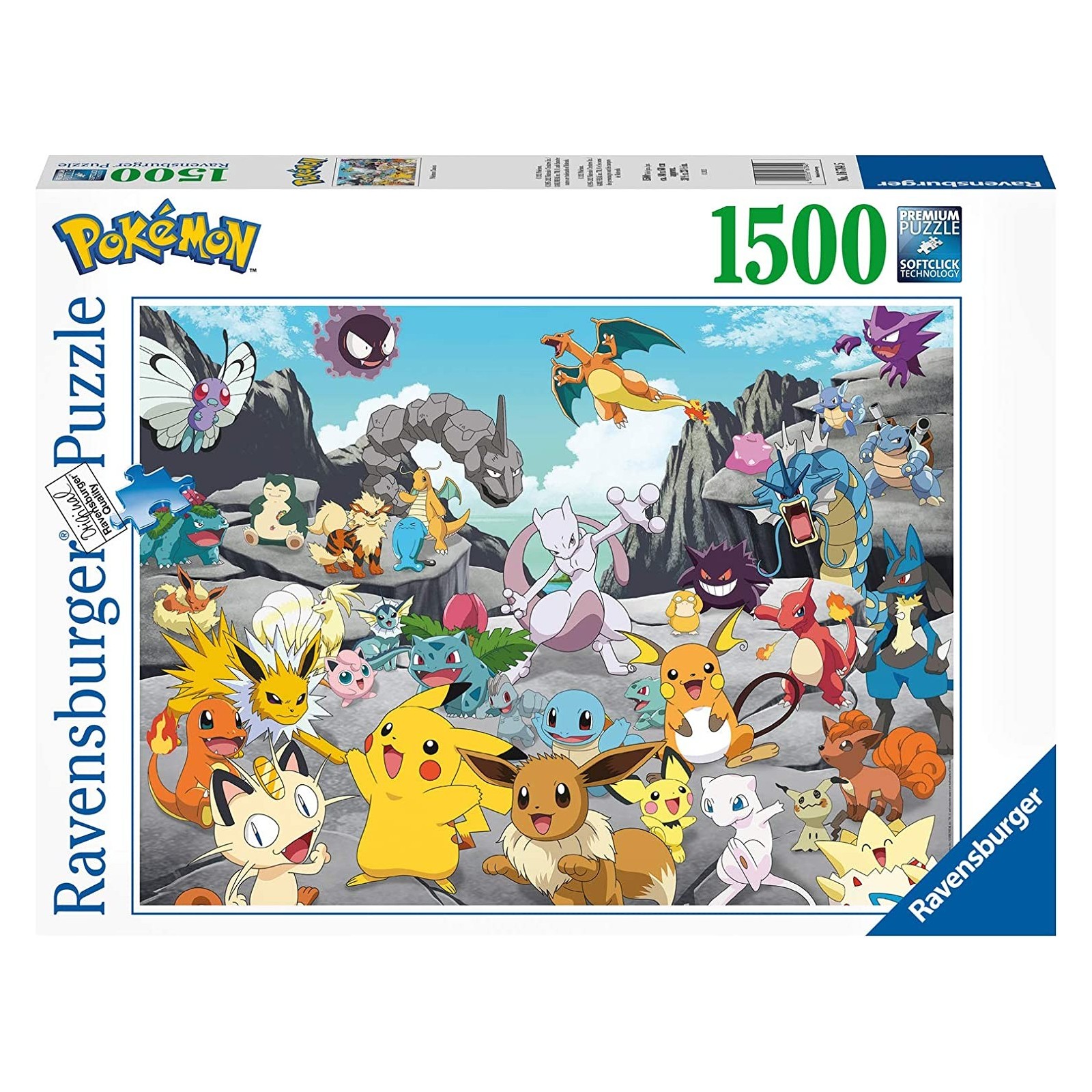 Pokemon 1500 - Ravensburger - PUZZLE - td-toys.it