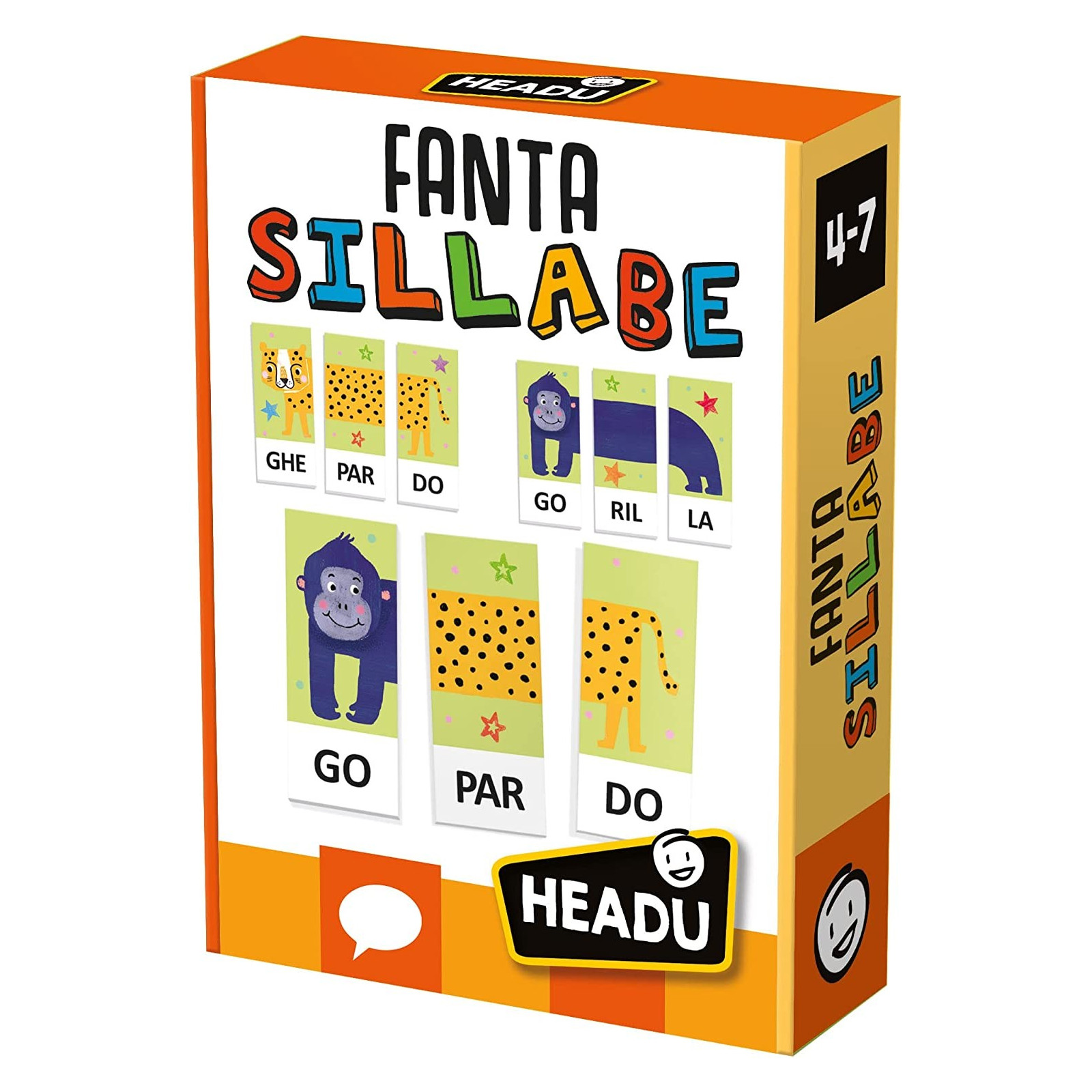 Fantasillabe - HEADU - EDUCATIVI - td-toys.it