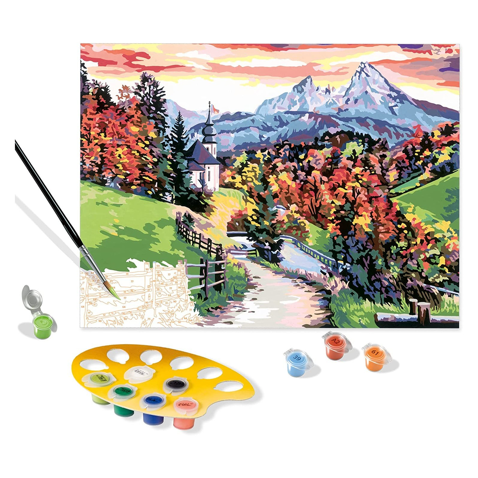 CreArt Serie Premium B - Paesaggio preal - Ravensburger - CREATIVI - td-toys.it