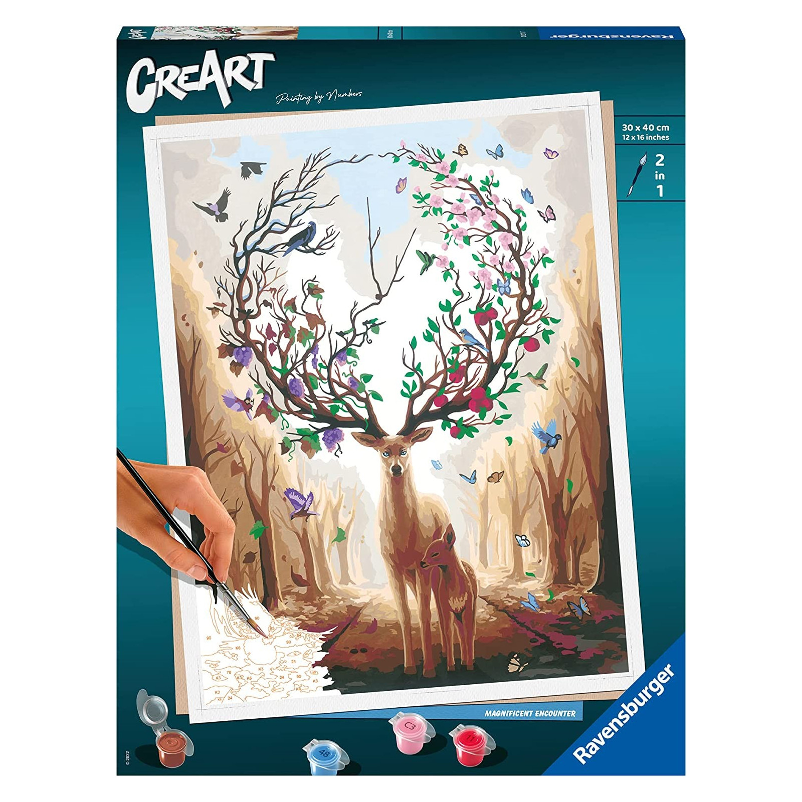 CreArt Serie Premium B - Cervo magiCo - Ravensburger - CREATIVI - td-toys.it