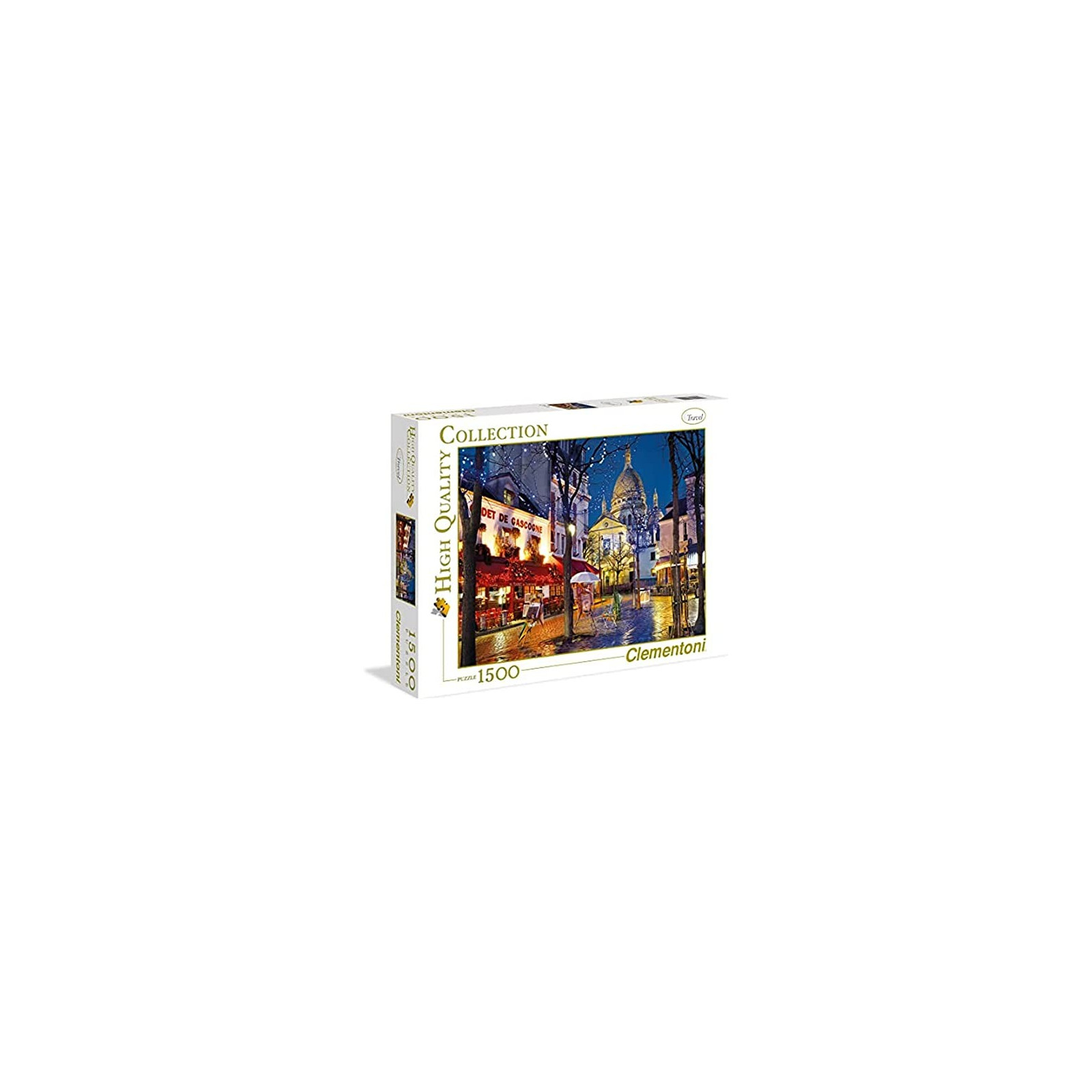 Puzzle Clementoni 1500 pezzi. Paris: Montmartre - Clementoni - PUZZLE - td-toys.it