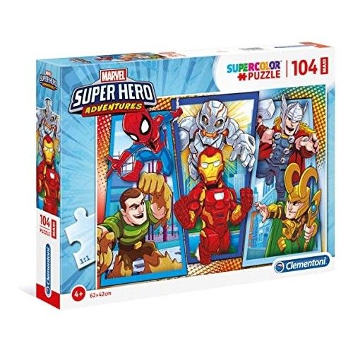 Marvel 1000 pezzi Impossible Puzzle - Clementoni - 1000 pezzi Impossible  Puzzle - Puzzle da 1000 a 3000 pezzi - Giocattoli