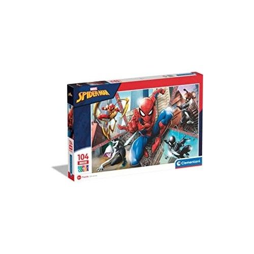 Marvel Spider-Man 104 maxi pezzi Supercolor Puzzle Puzzle da 104 MA