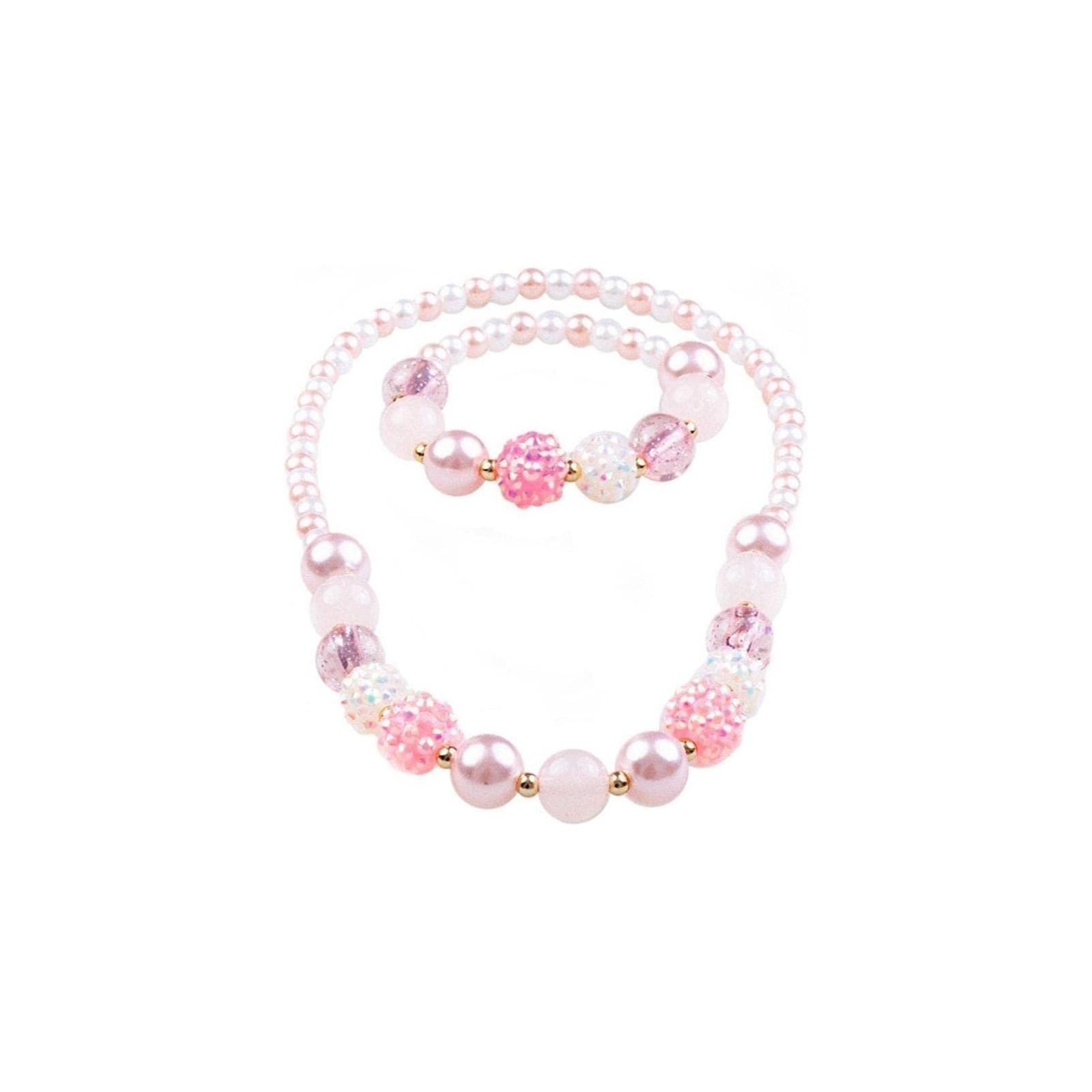 Pearly Pink BL & NL Set - Great Pretenders - BIJOUX - td-toys.it