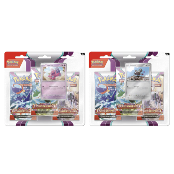 Pokemon - Scarlatto e Violetto Evoluzioni a Paldea - 3Pack Blister (IT)-BOARD GAMES'