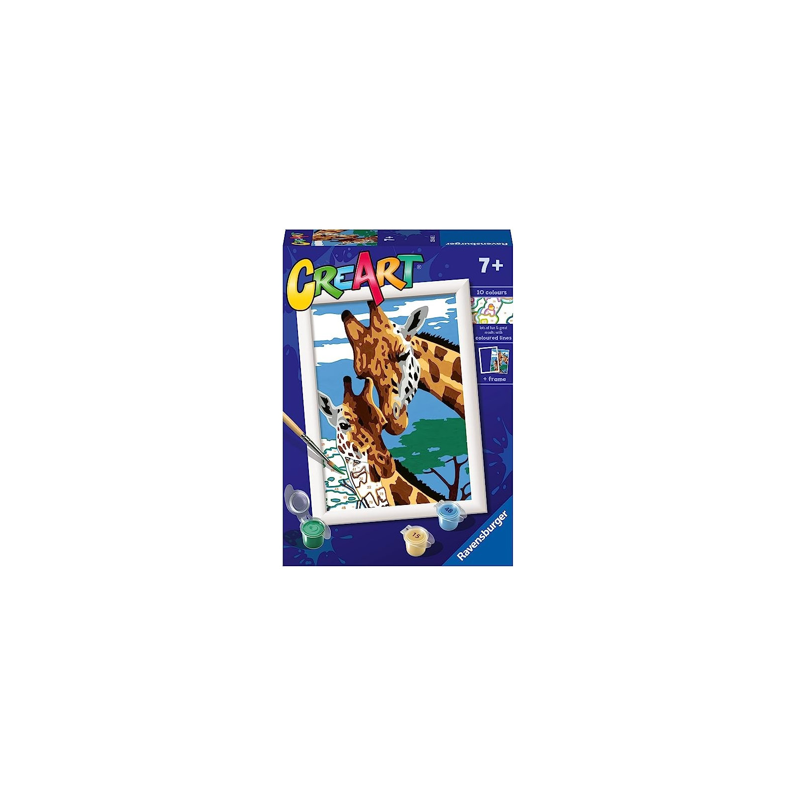 CreArt Serie E ClassiC - Giraffe - Ravensburger - CREATIVE - td-toys.it