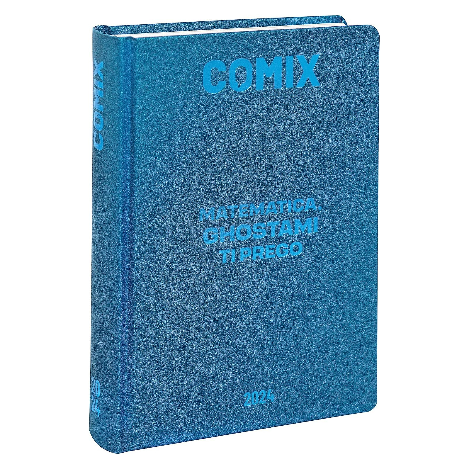 AGENDA COMIX 16 MESI STD BLUE METALLIC - FRANCO COSIMO PANINI - SCOLASTICO - td-toys.it