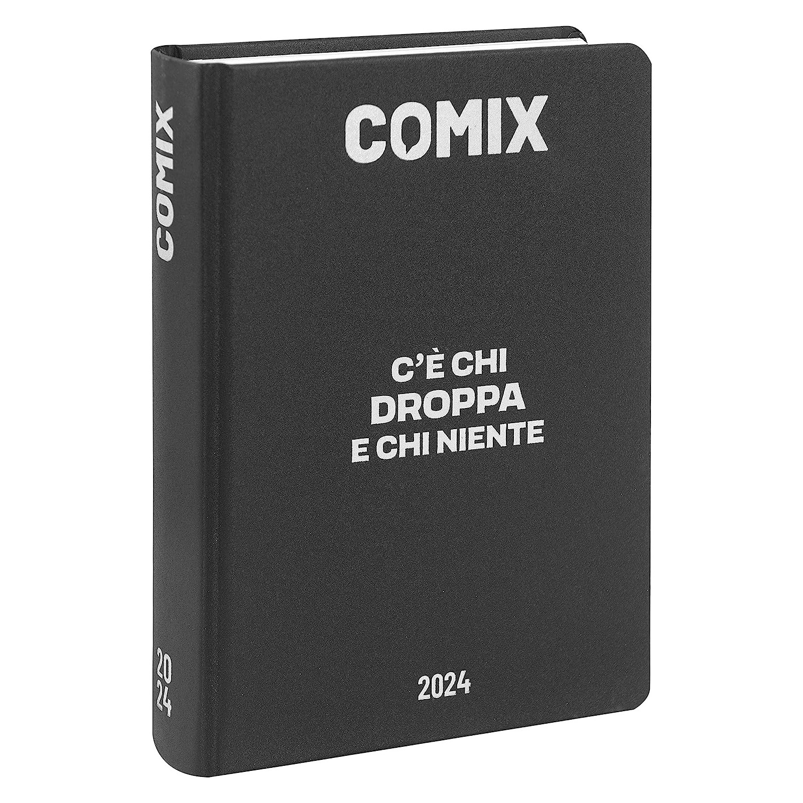 AGENDA COMIX 16 MESI STD BLACK&SILVER - FRANCO COSIMO PANINI - SCOLASTICO - td-toys.it