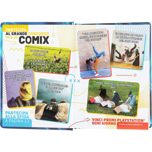 AGENDA COMIX 16 MESI MINI LIQUID MARCHIO UFFICIALE COMIX: Il Bran