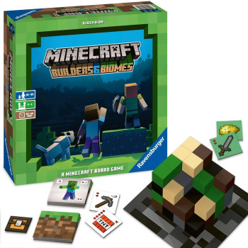 Minecraft Board Game-BOARD GAMES'