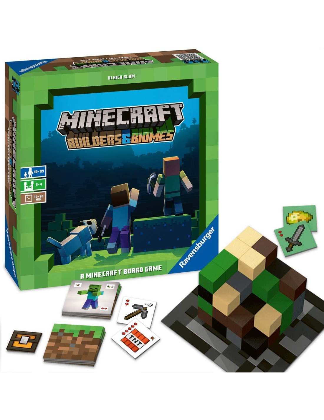 Minecraft Board Game-BOARD GAMES'