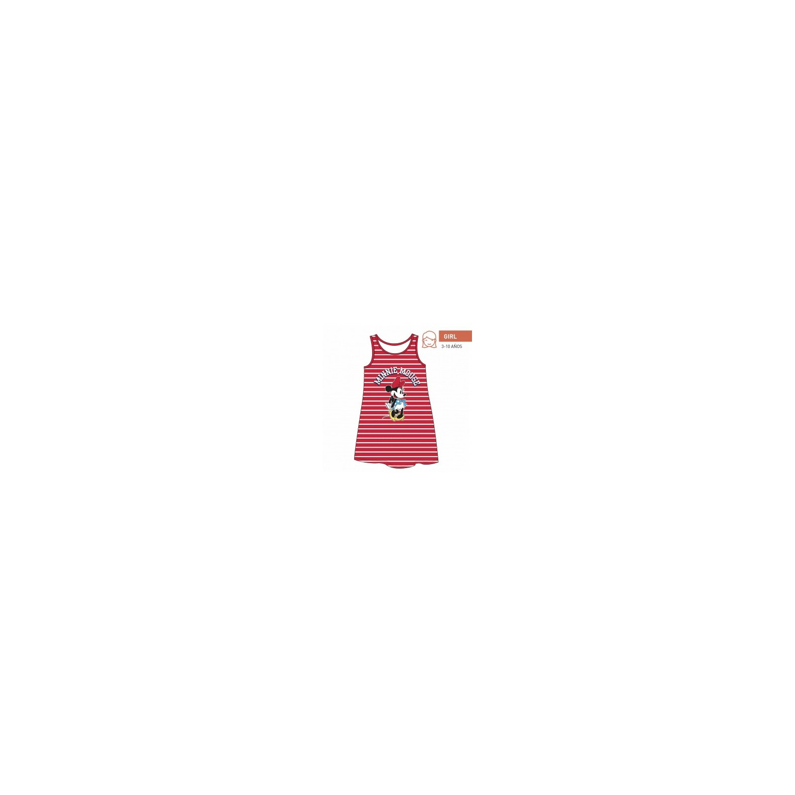 VESTITO SINGLE JERSEY POINT MINNIE - CERDÁ - GIRL - td-toys.it