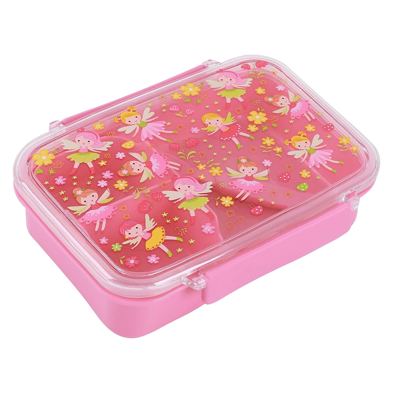 LUNCH BOX FAIRY CON DIVISORIO, FORCHETTA E CUCCHIAIO - I-TOTAL - TAZZE - td-toys.it