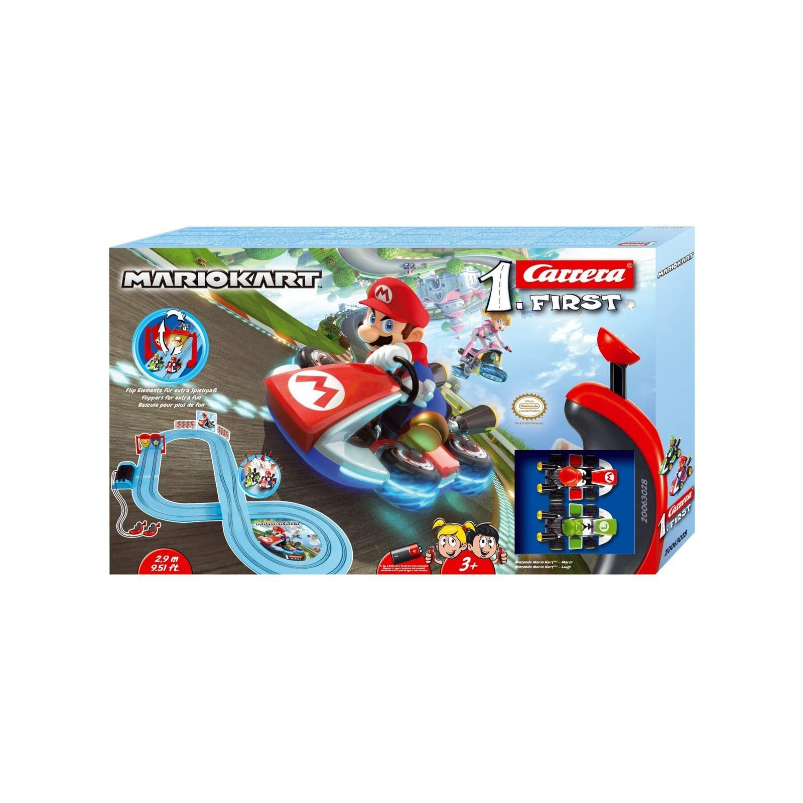 Mario KartTM - mario vs. he's doing it - CARRERA - REMOTE CONTROLS - td-toys.it