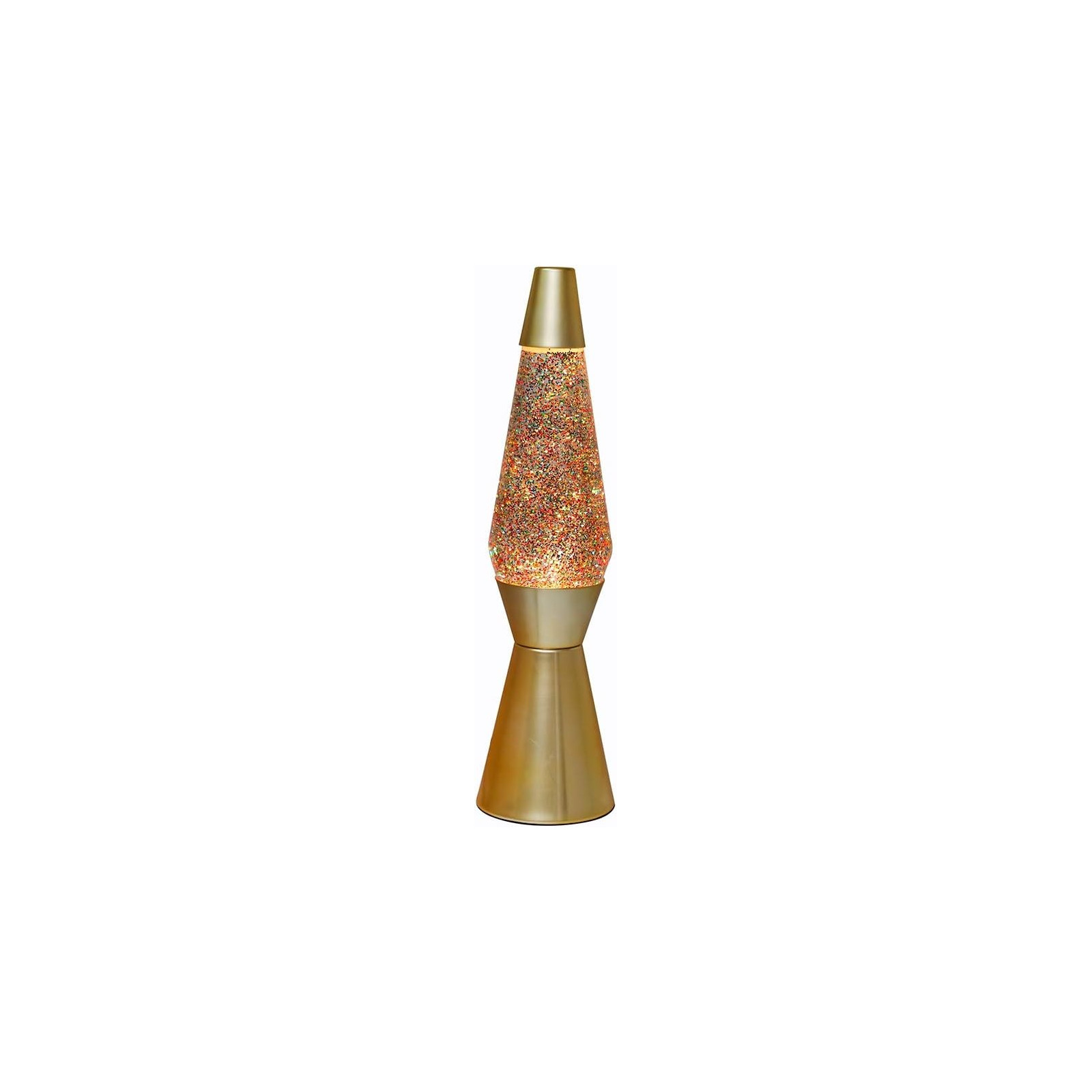 LAMPADA LAVA GOLD GLITTER - I-TOTAL - LAMPADA - td-toys.it