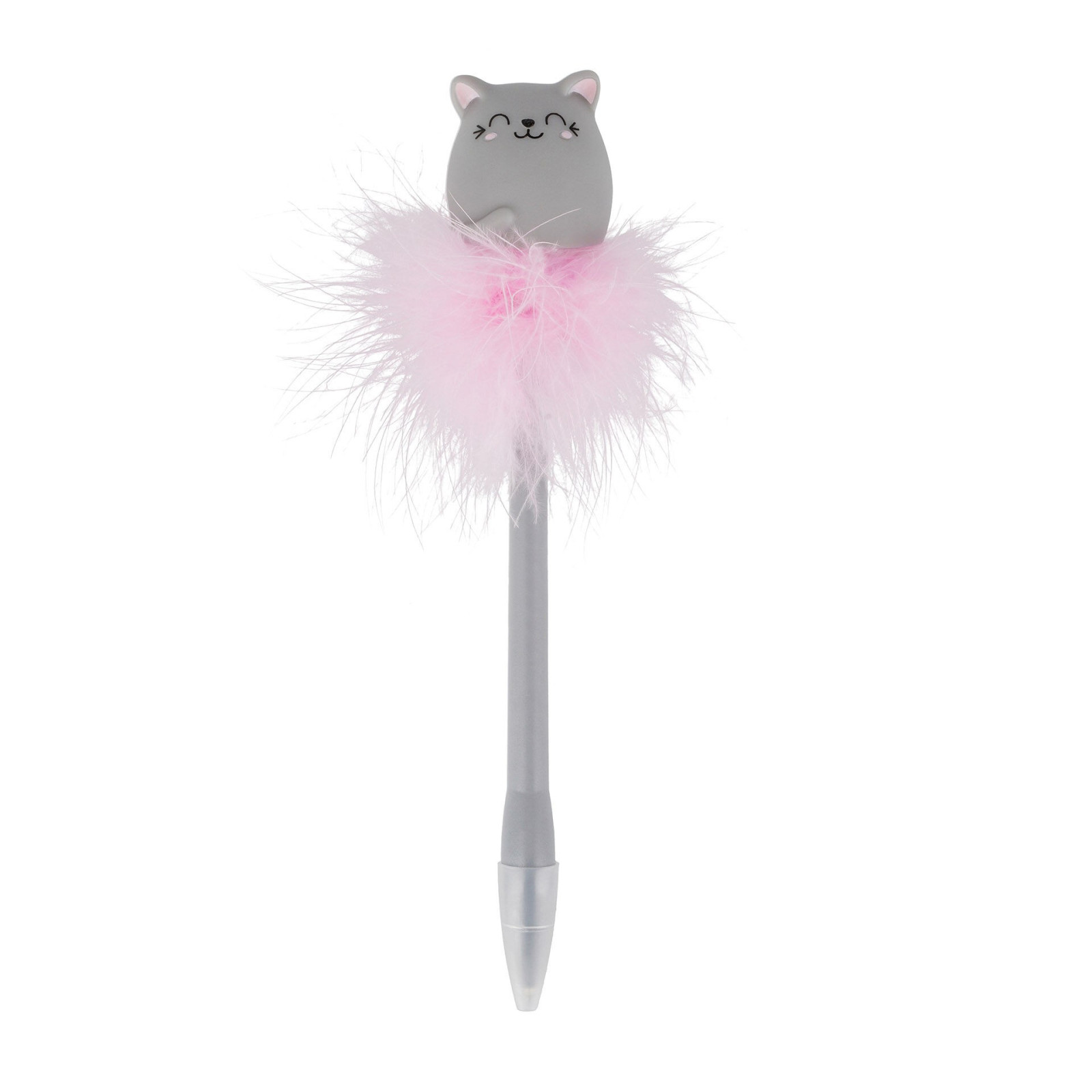 WRITING IS MAGIC - LIGHT-UP CAT BALLPOINT PEN - KITTY-LEGAMI MILANO