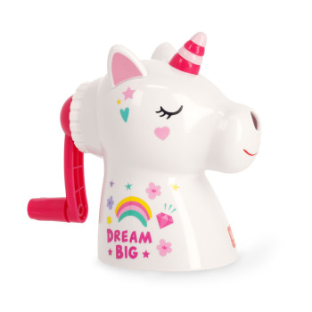 DREAM BIG - DESKTOP PENCIL SHARPENER - UNICORN-STATIONERY- TD Toys