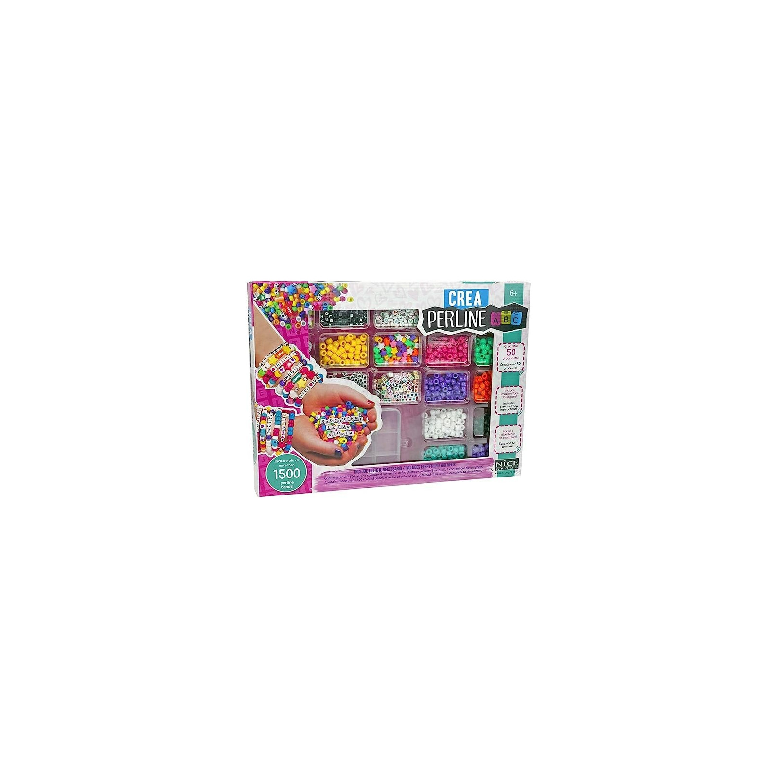 PERLINE ABC 1500 - NICE - BAMBINA - td-toys.it