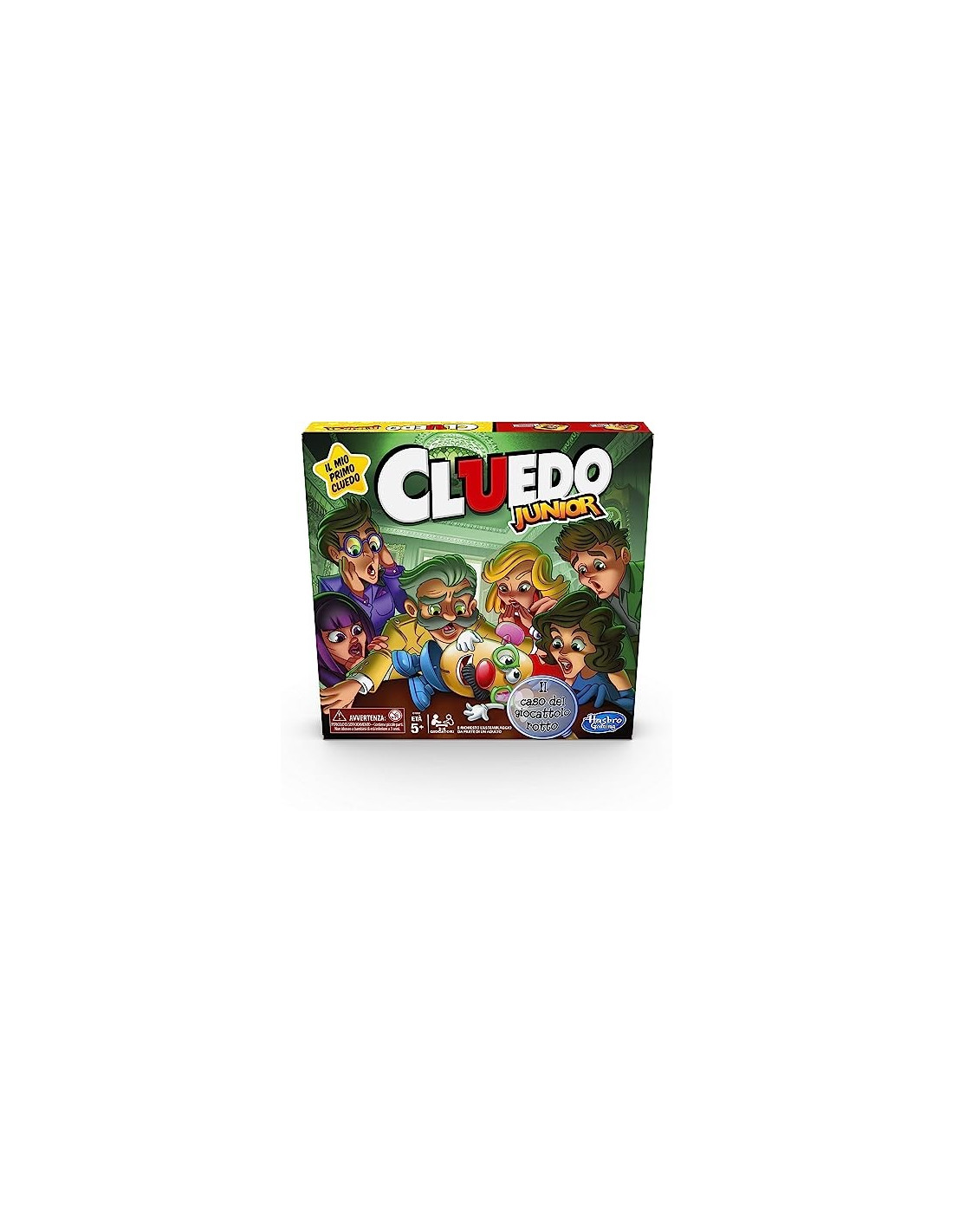 CLUEDO JUNIOR - HASBRO - BOARD GAMES' - td-toys.it