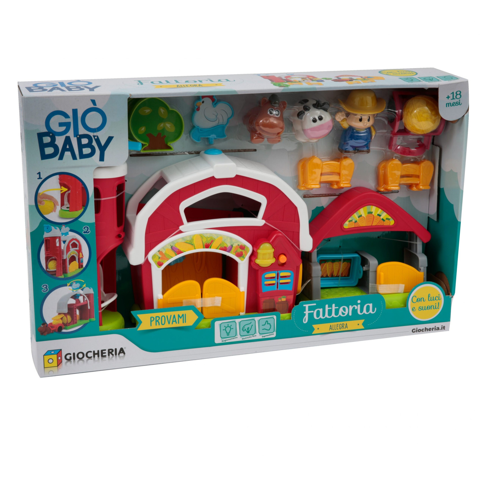 PREZZO PAZZO - MACFARM Fattoria Playset - GIOCHERIA SPA - UNISEX - td-toys.it