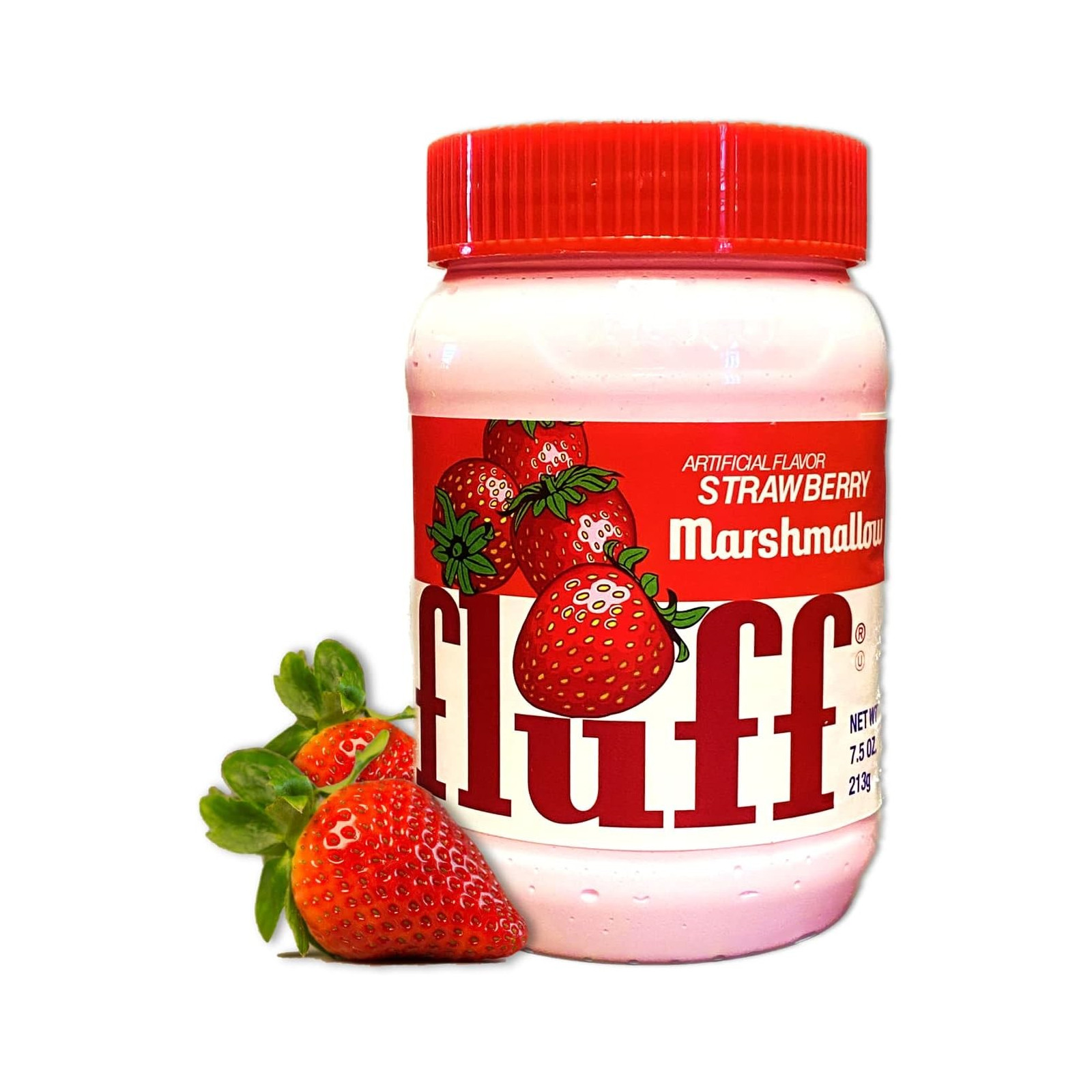 Fluff Marshmallows Strawberry - - SWEETS - td-toys.it