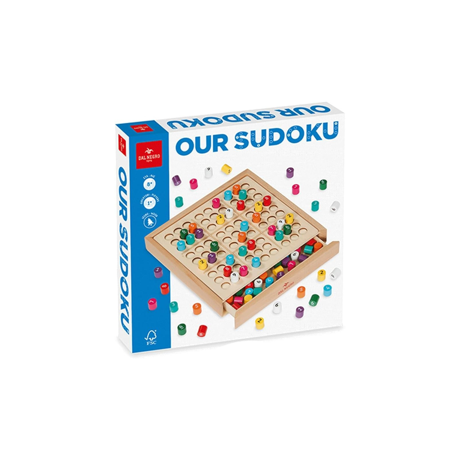 Our Sudoku - TEODOMIRO DAL NEGRO - WOOD - td-toys.it