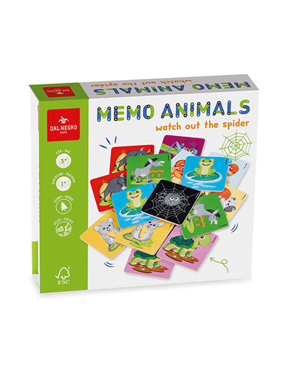 Memo Animals-GIOCHI DI SOCIETA'