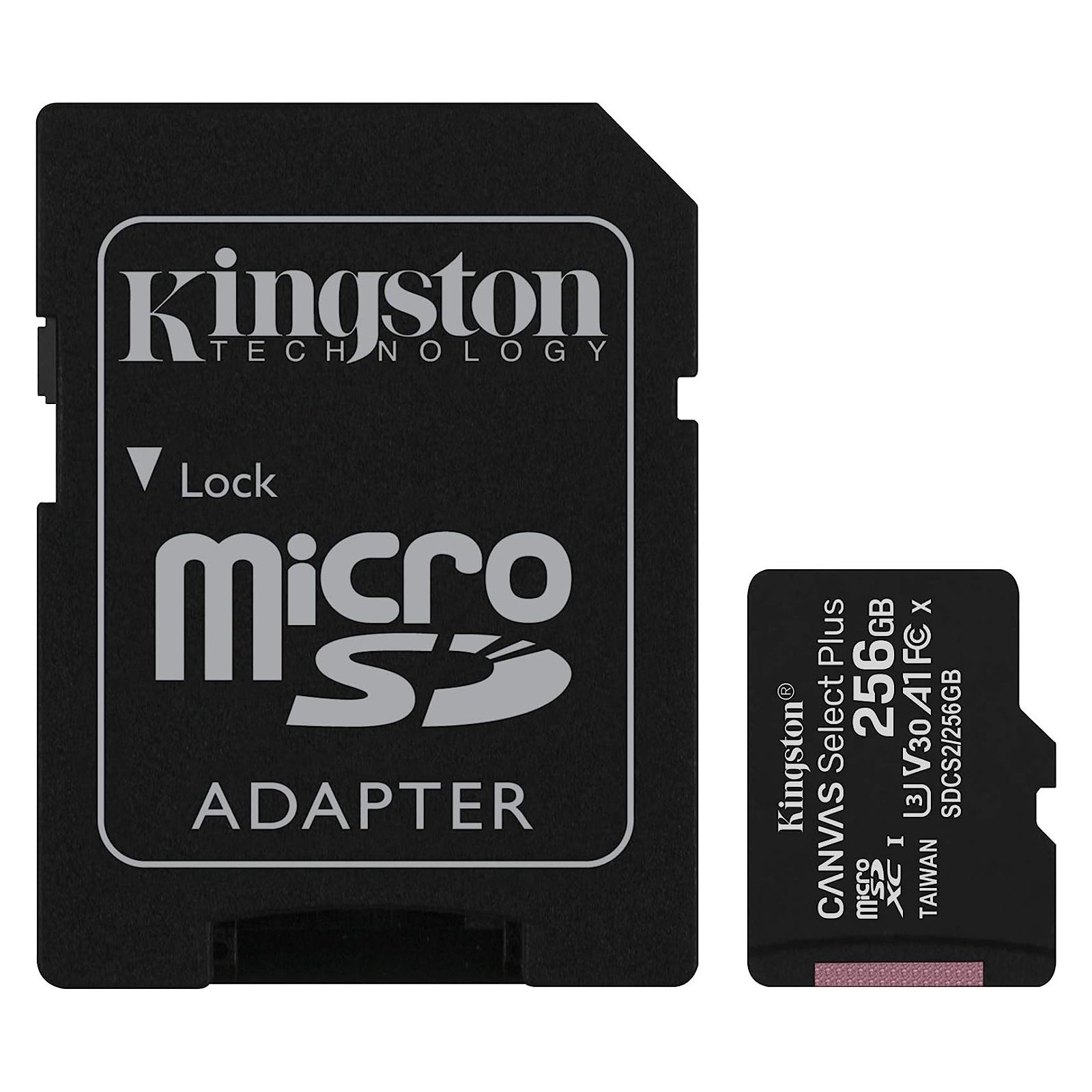 MICRO SD 256 GB KINGSTON SDCS2/256GB CL10 - KINGSTON - Micro SD - td-toys.it