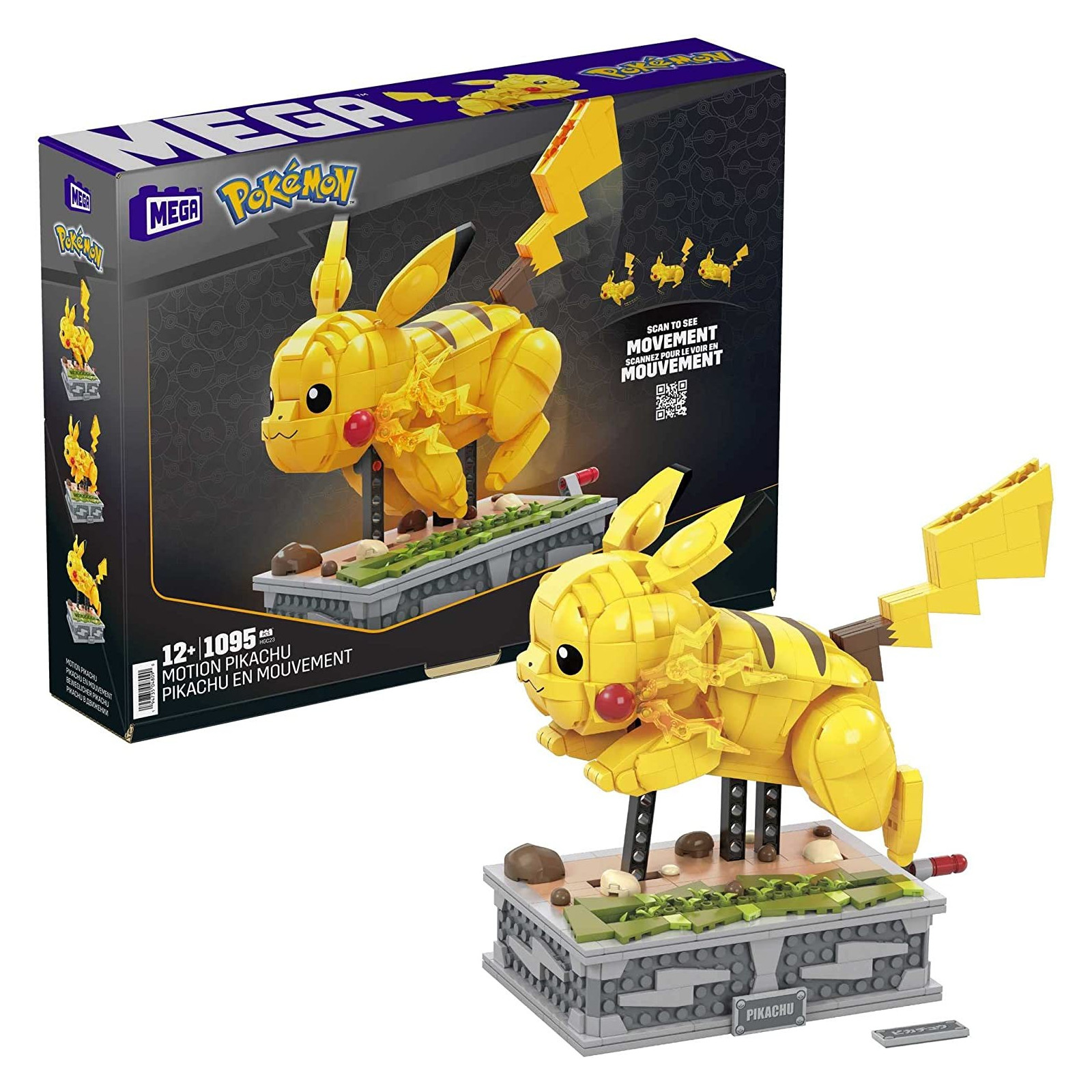 MEGA POKEMON KINETIC PIKACHU HGC23 - MATTEL - UNISEX - td-toys.it