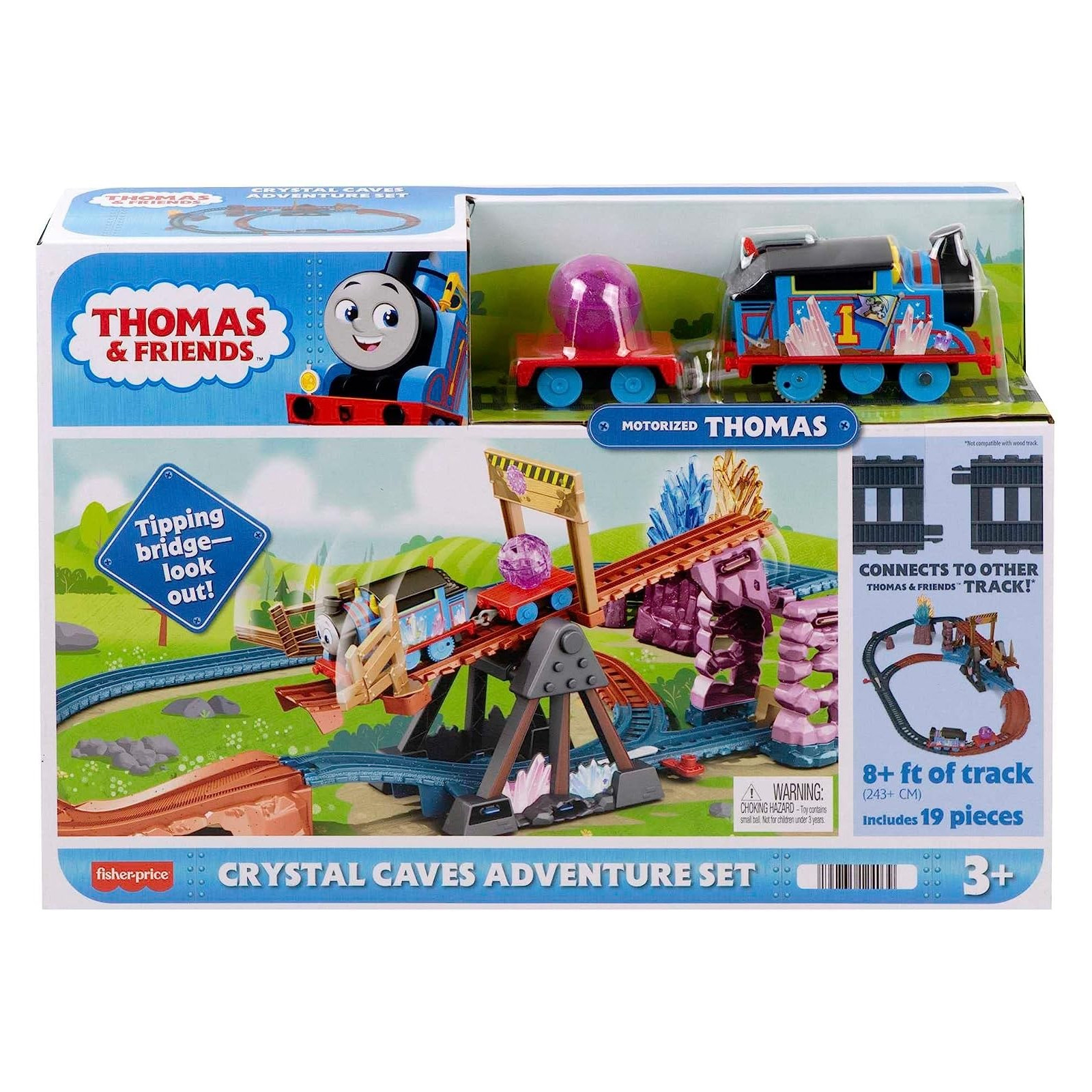 THOMAS AVVENT.GROTTA CRISTALLO HMC28 - Fisher-Price - UNISEX - td-toys.it