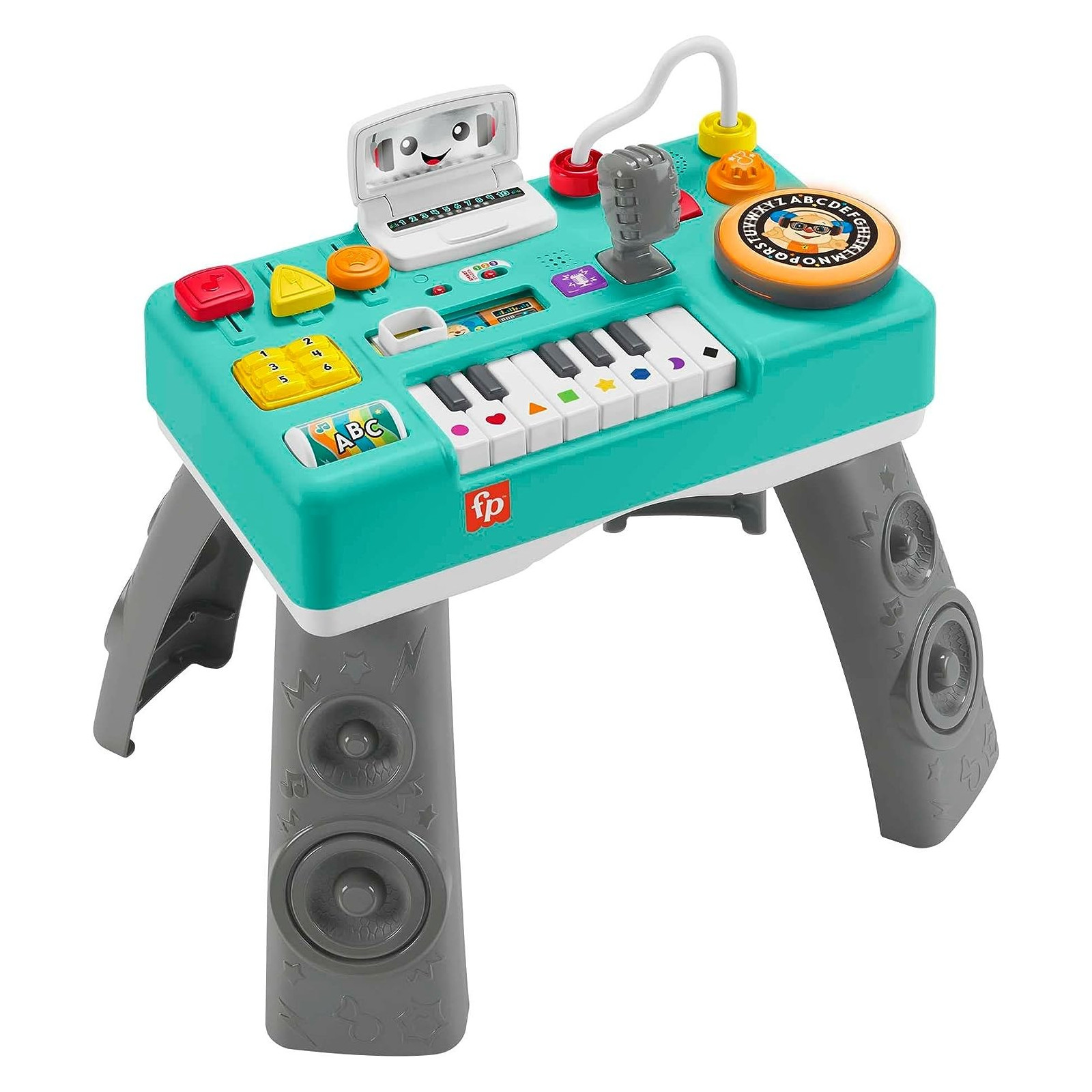 FISHER PRICE TAVOLO DJ MUSICA & RE. HRB60 - Fisher-Price - EARLY CHILDHOOD - td-toys.it