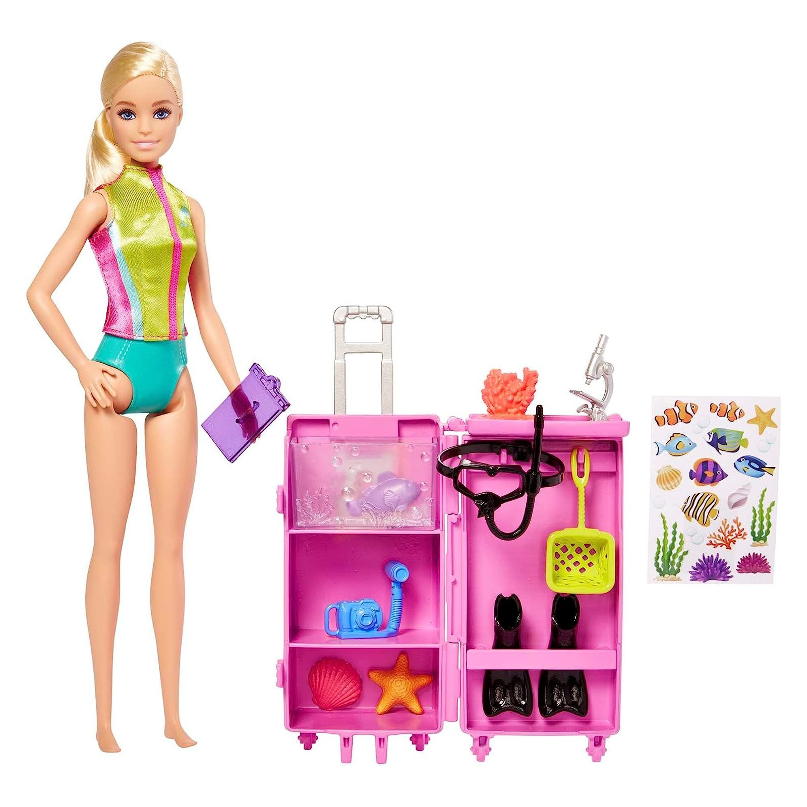 BARBIE BIOLOGA MARINA HMH26 - MATTEL - BAMBINA - td-toys.it