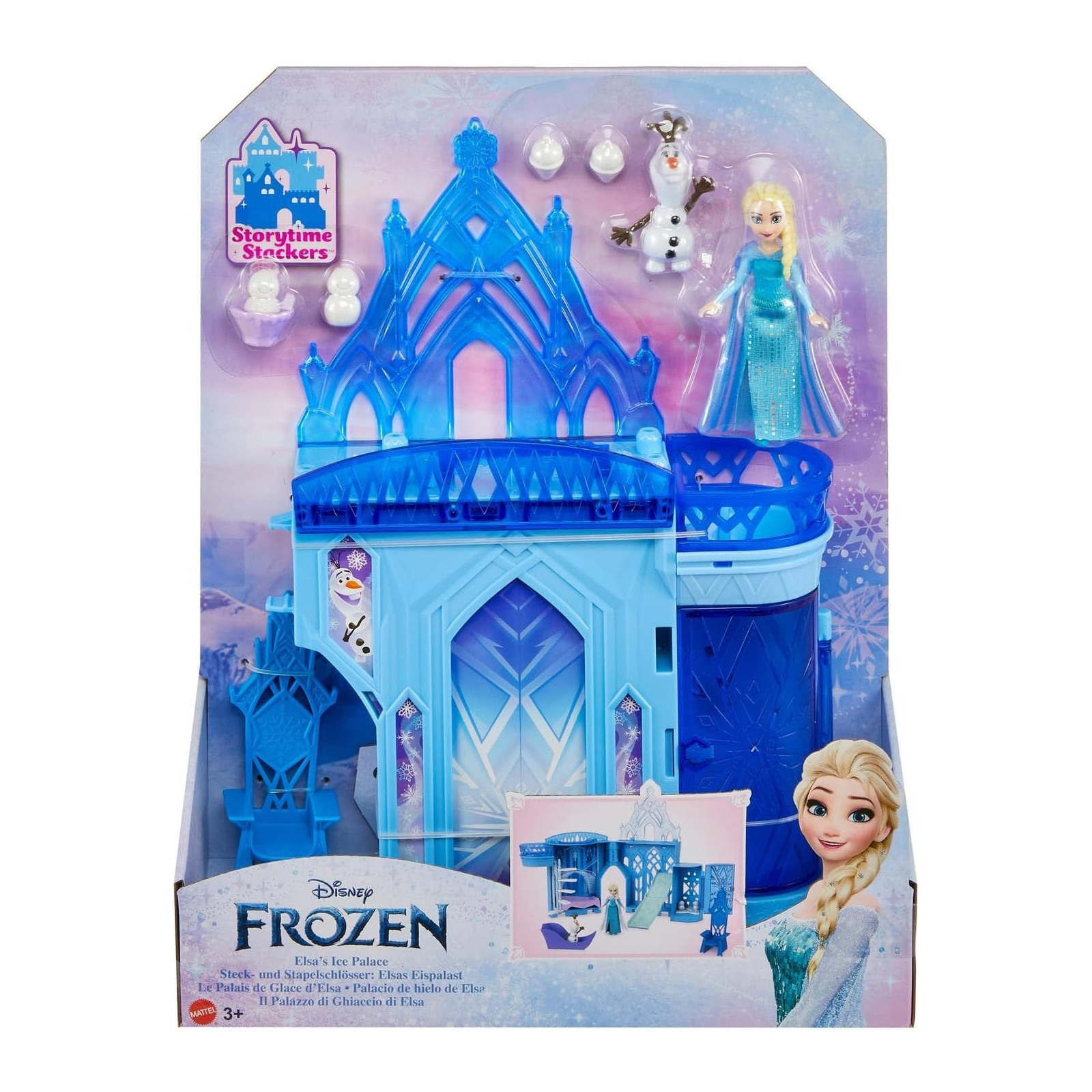 DISNEY FROZEN PALAZZO GHIACCIO ELSA HLX01 - MATTEL - BAMBINA - td-toys.it