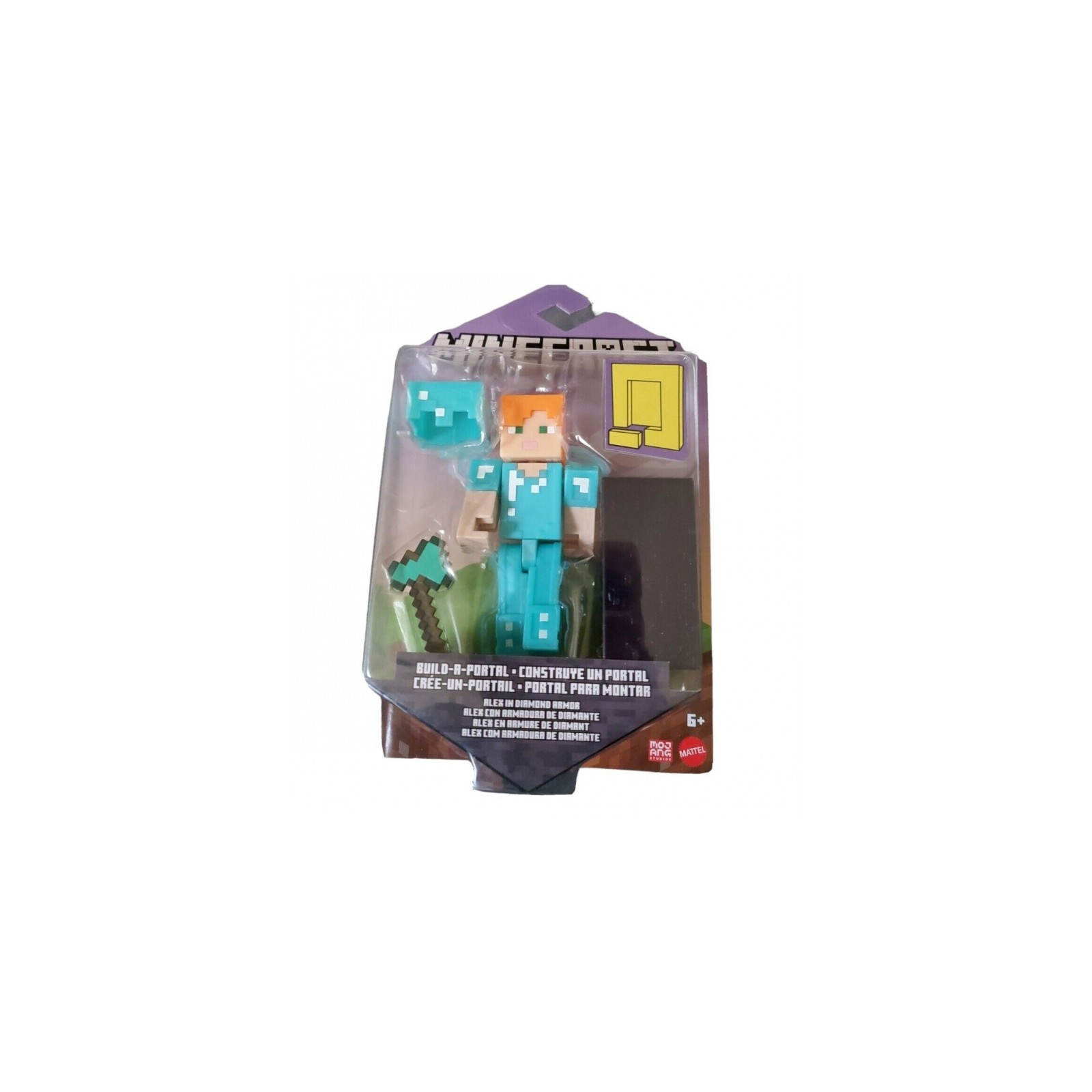 MINECRAFT PERSONAGGI CORE 8CM GTP08 ASSORTIMENTO - MATTEL - CHILD - td-toys.it