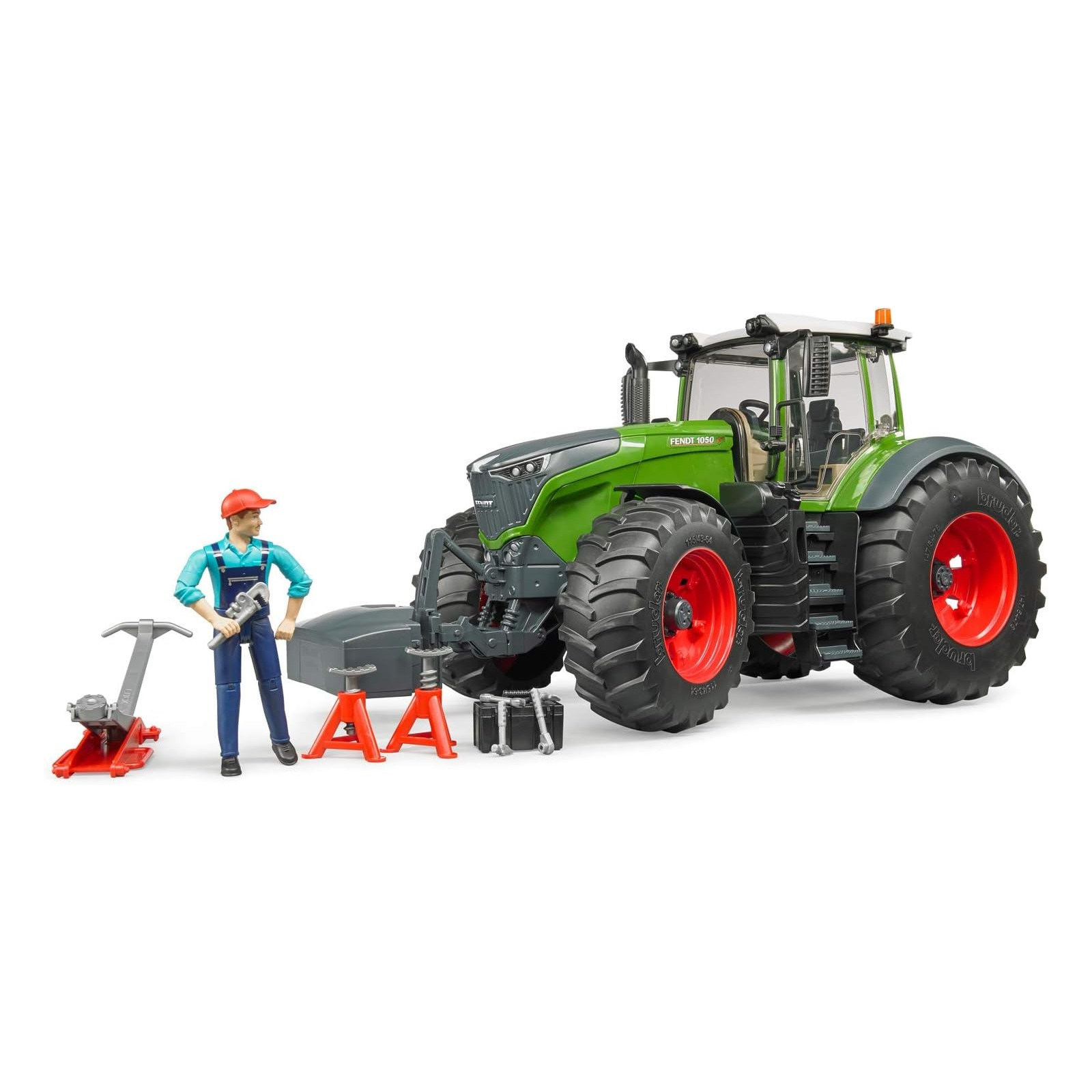 Fendt 1050 Vario with mechanicand garage equipment - BRUDER - BAMBINO - td-toys.it